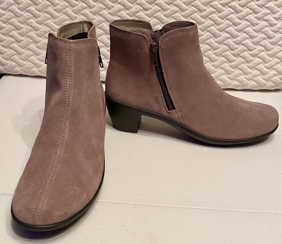 Other Hotter 🏴󠁧󠁢󠁥󠁮󠁧󠁿 Comfort Concept Suede Center Seam Chelsea Boot 9 Size US 10.5 / IT 40.5 - 5 Thumbnail