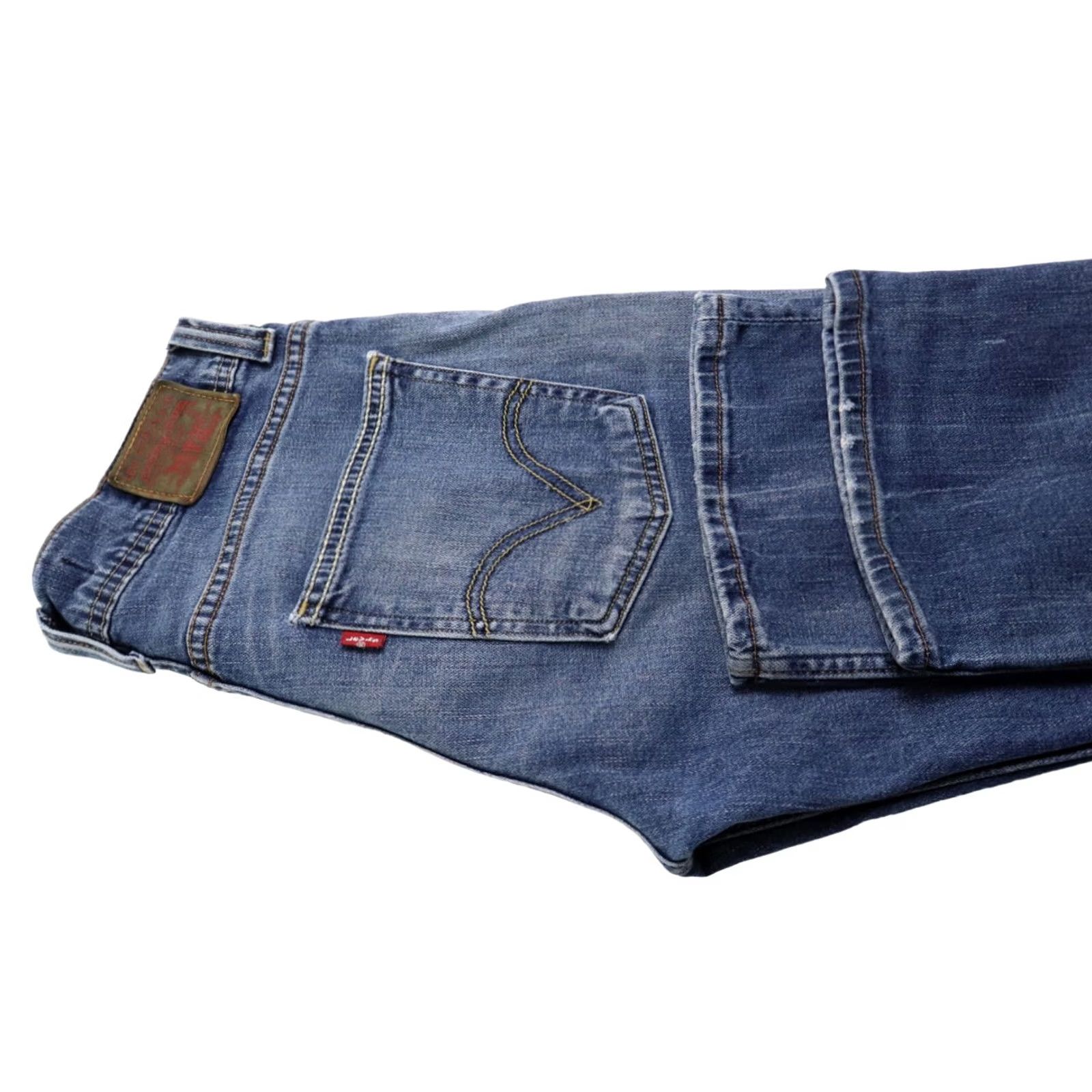 Levi's LEVI'S 511 Slim Jeans Men's W36/L34 Zip Fly Stretch Mid Rise Faded Blue Denim Slim Jeans Mens Regular Waist 36 Inseam 34 Size US 36 / EU 52 - 5 Thumbnail