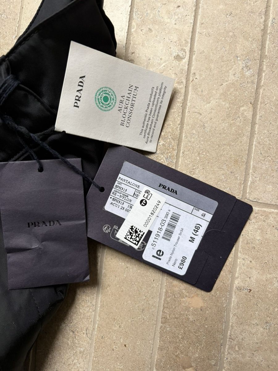 Prada Prada Re-Nylon Pant medium brand new Size US 32 / EU 48 - 9 Thumbnail