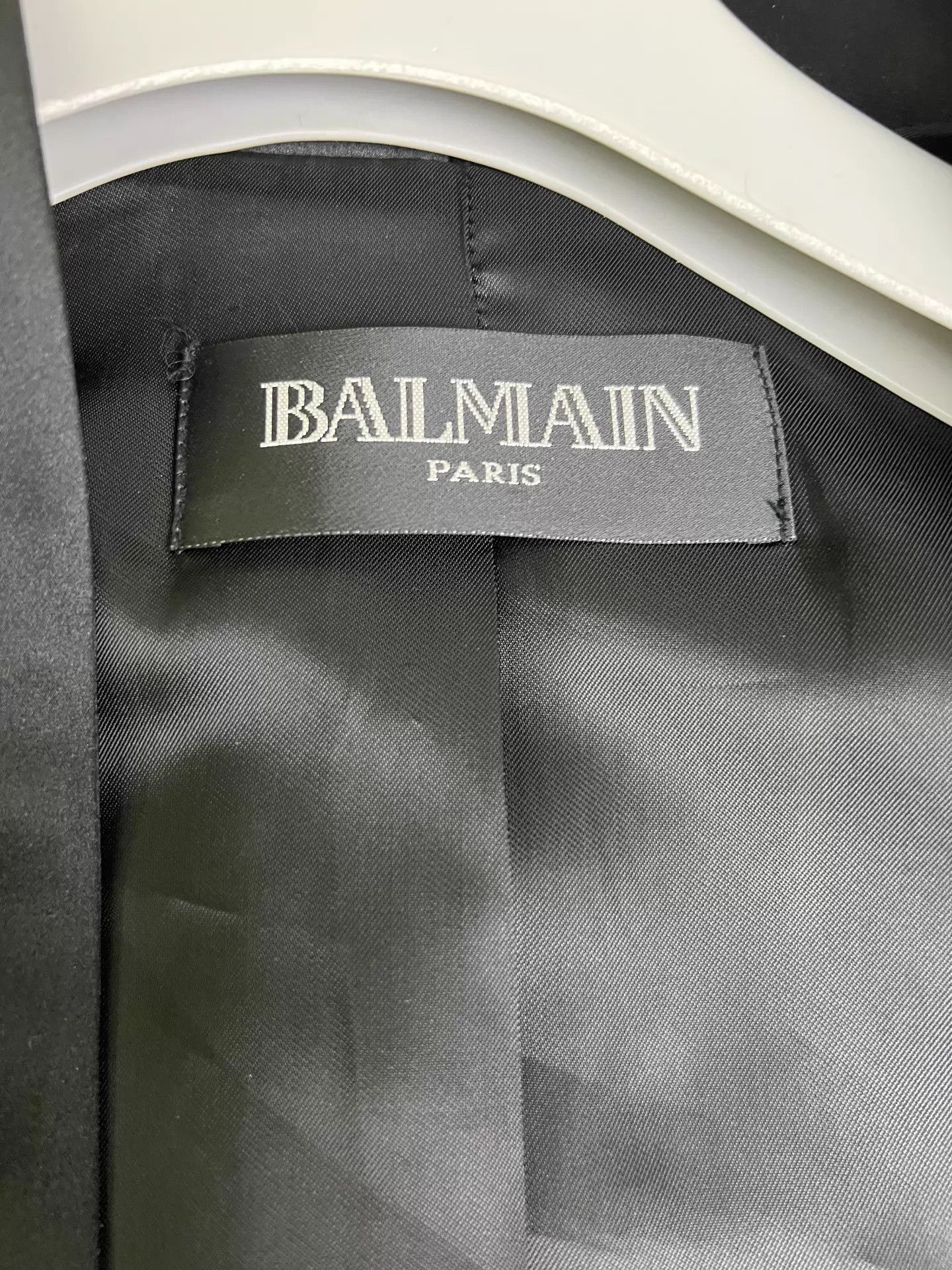 Balmain Balmain Black Wool Tailored Jacket 40 Size S / US 4 / IT 40 - 4 Thumbnail