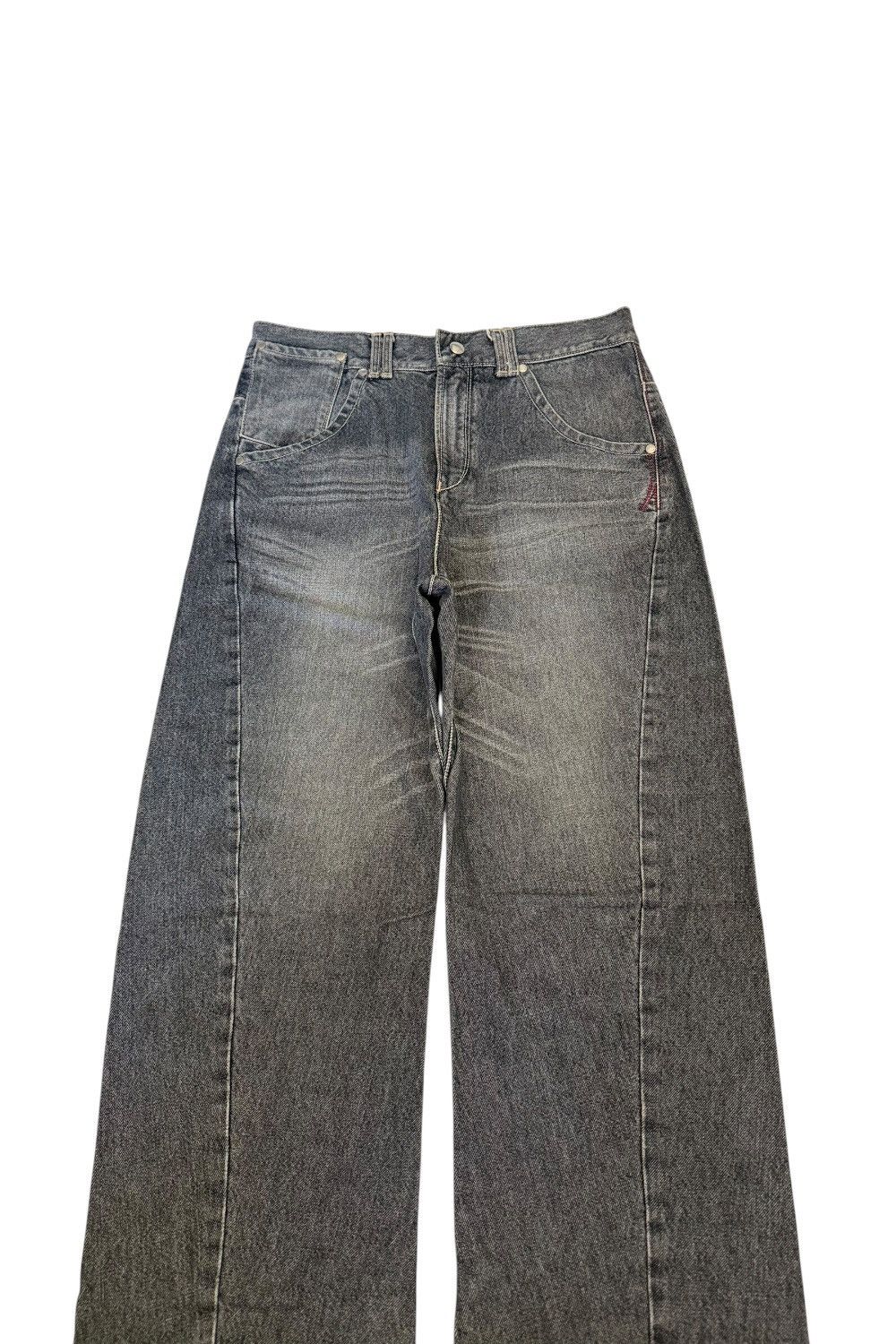 Levi's LEVI’S ENGINEERED JEANS 2009 GREY WASHED TWISTED LEG DENIM Size US 30 / EU 46 - 8 Thumbnail