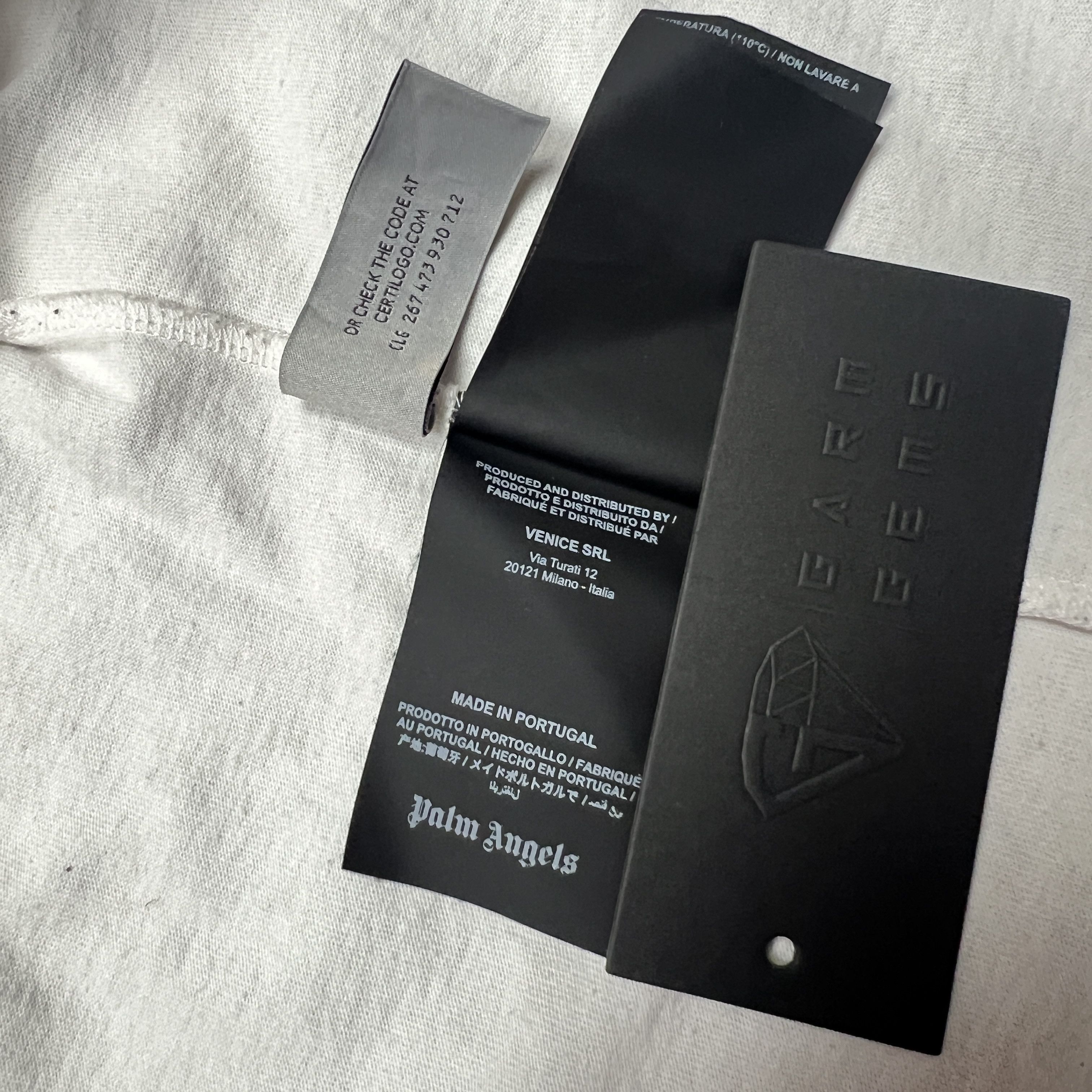 Palm Angels Palm Angels Stars Logo Oversized T-Shirt Size US L / EU 52-54 / 3 - 9 Thumbnail