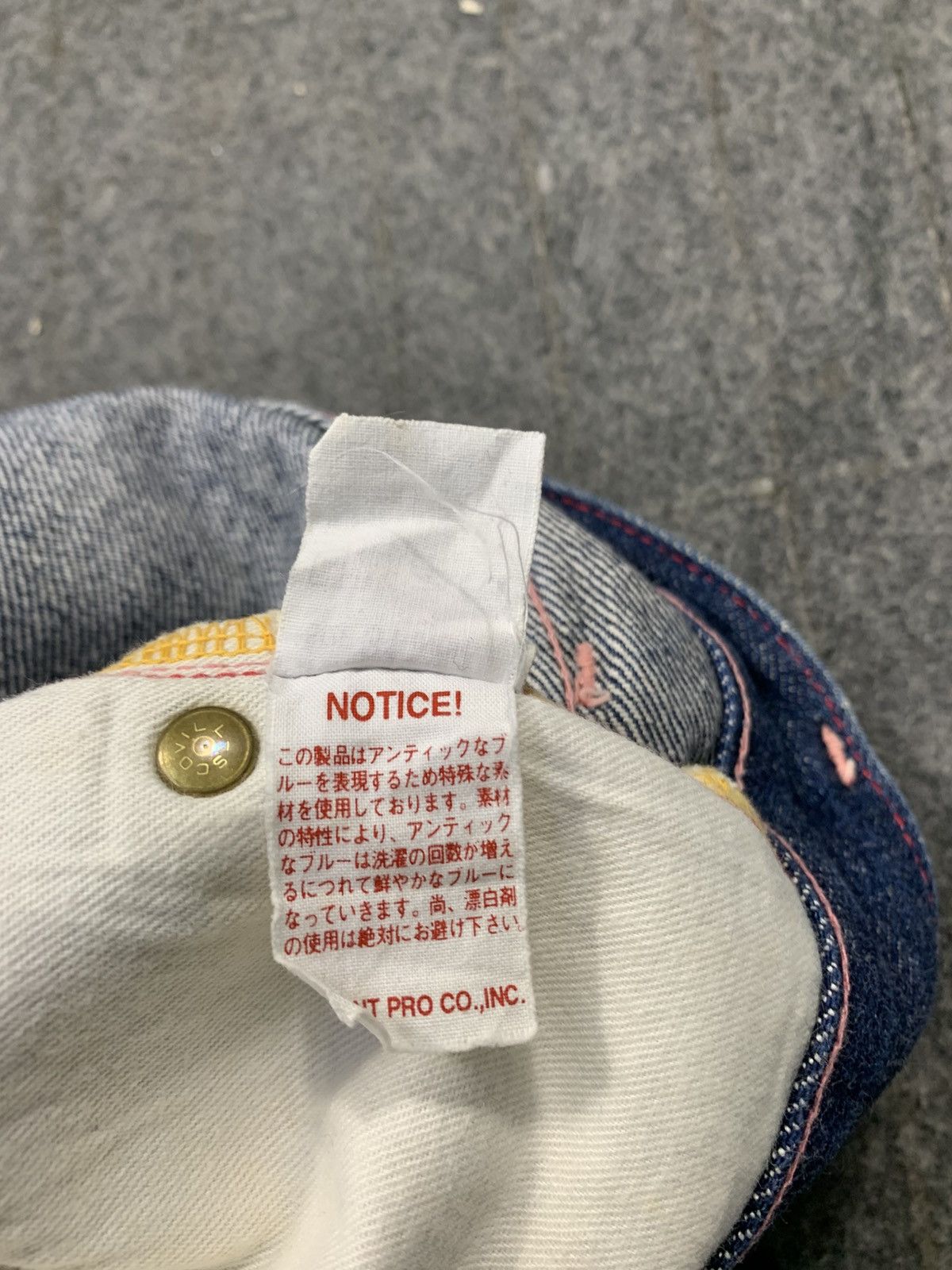 Japanese Brand Rare Selvedge Denim Pig Hip Store Dark Indigo Jeans Size US 29 - 11 Thumbnail