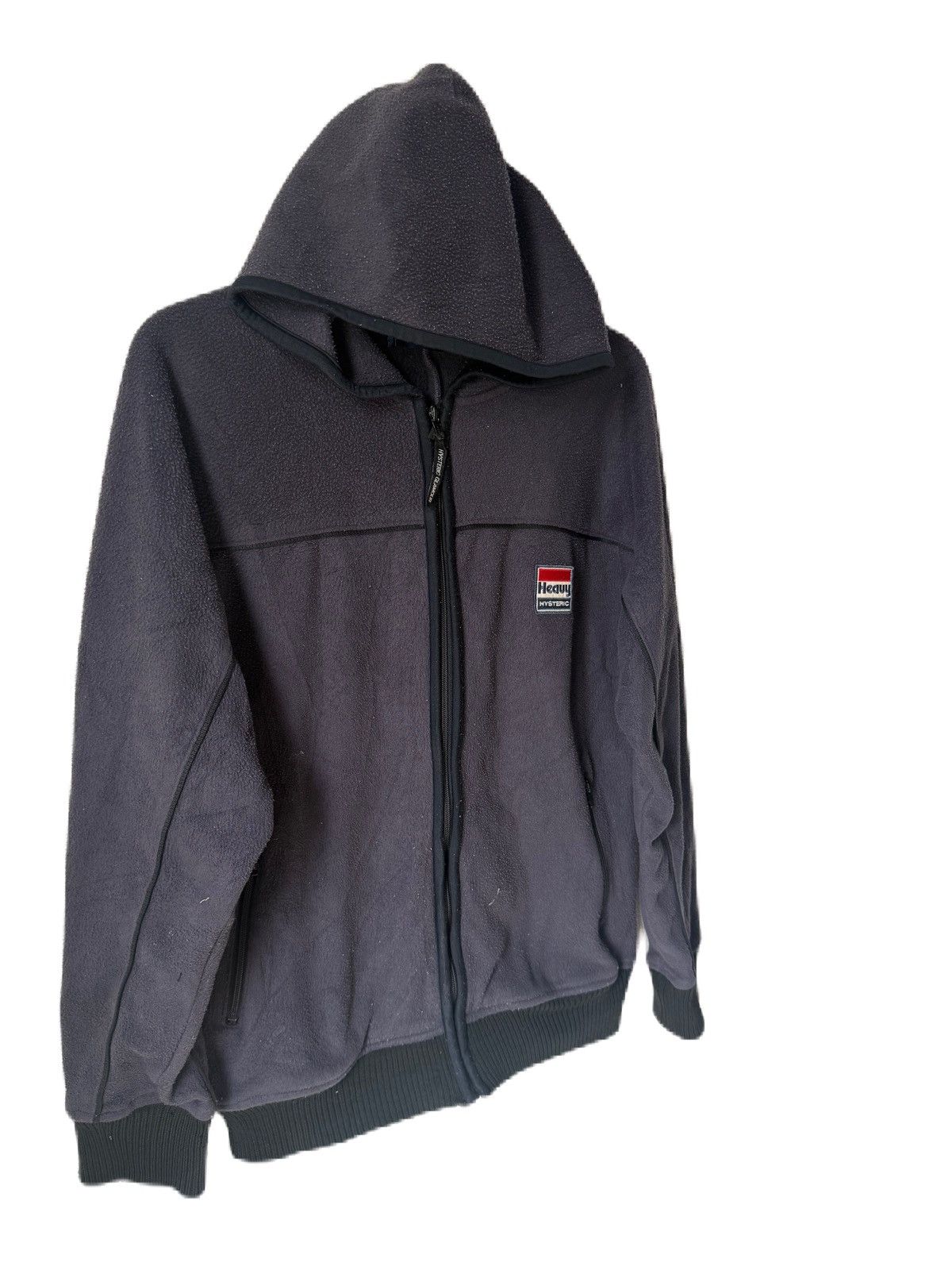 Hysteric Glamour × Skoloct HYSTERIC GLAMOUR HEAVY ZIPPER JACKET WITH HOODIES FLEECE Size US M / EU 48-50 / 2 - 2 Thumbnail