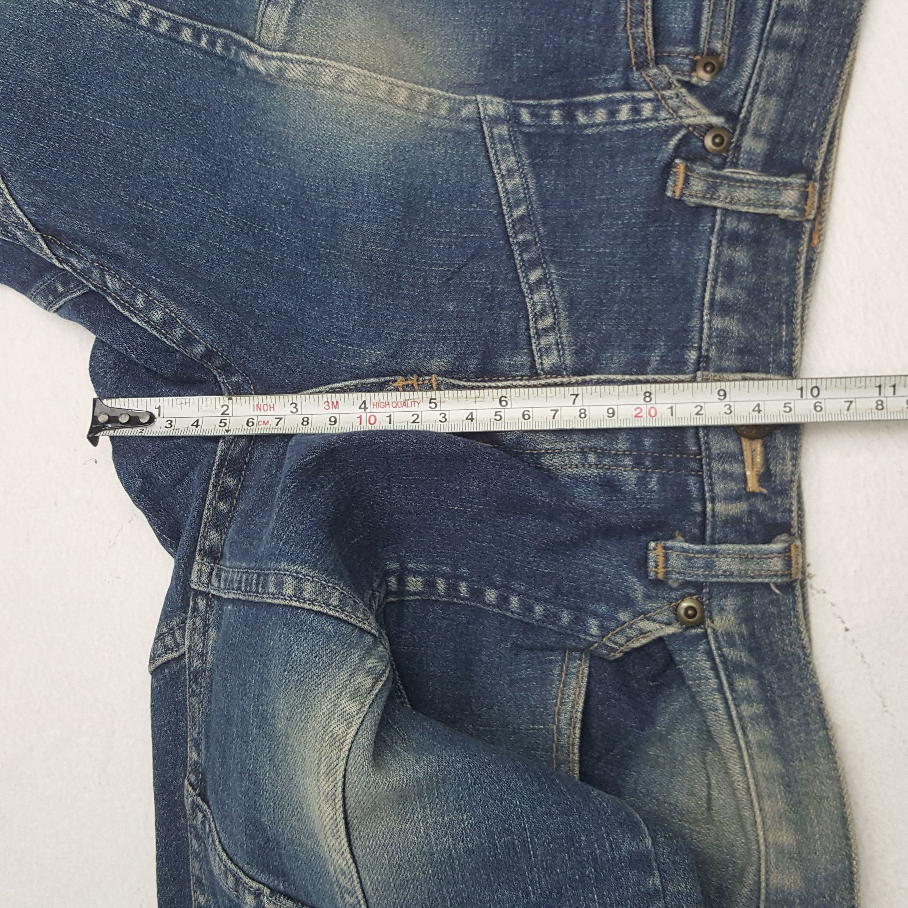 Hysteric Glamour × Vintage Vintage Hysteric Glamour Patch Style Custom Logo Jeans Size 30" / US 8 / IT 44 - 8 Thumbnail