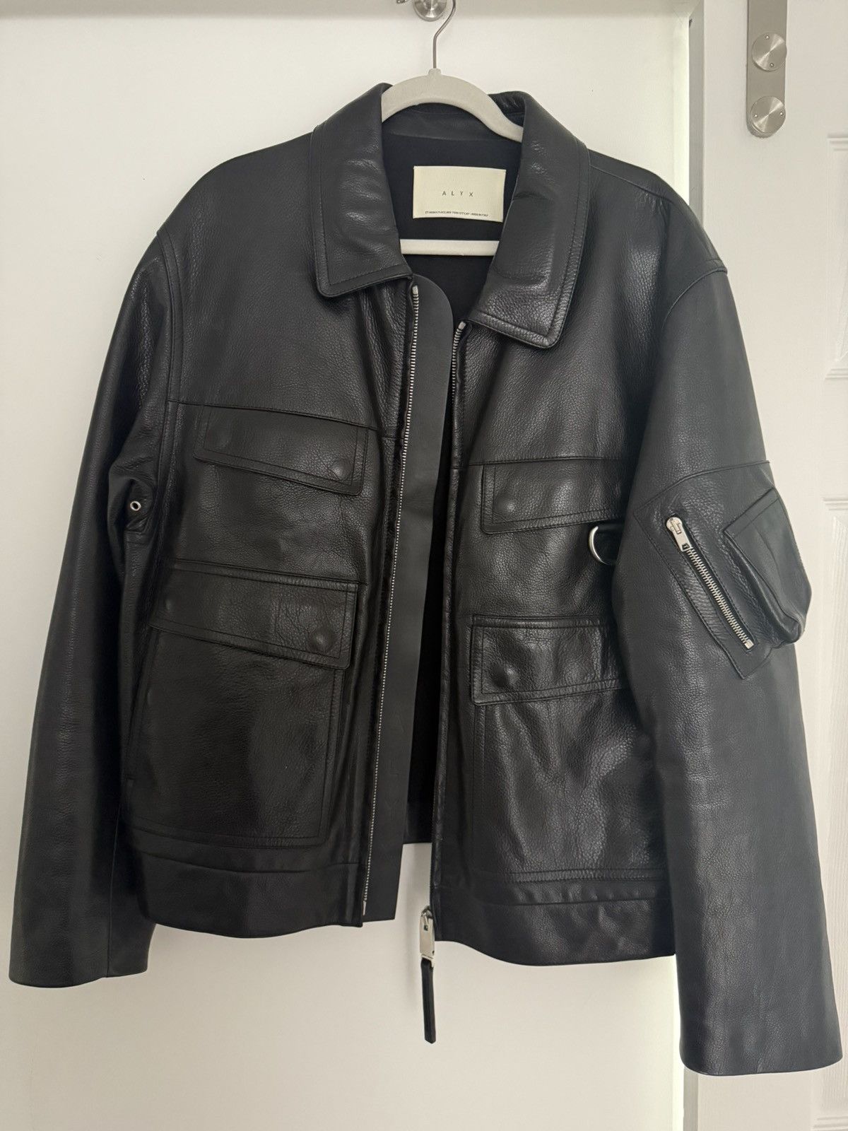 Alyx Alyx Leather Jacket Size US L / EU 52-54 / 3 - 1 Thumbnail