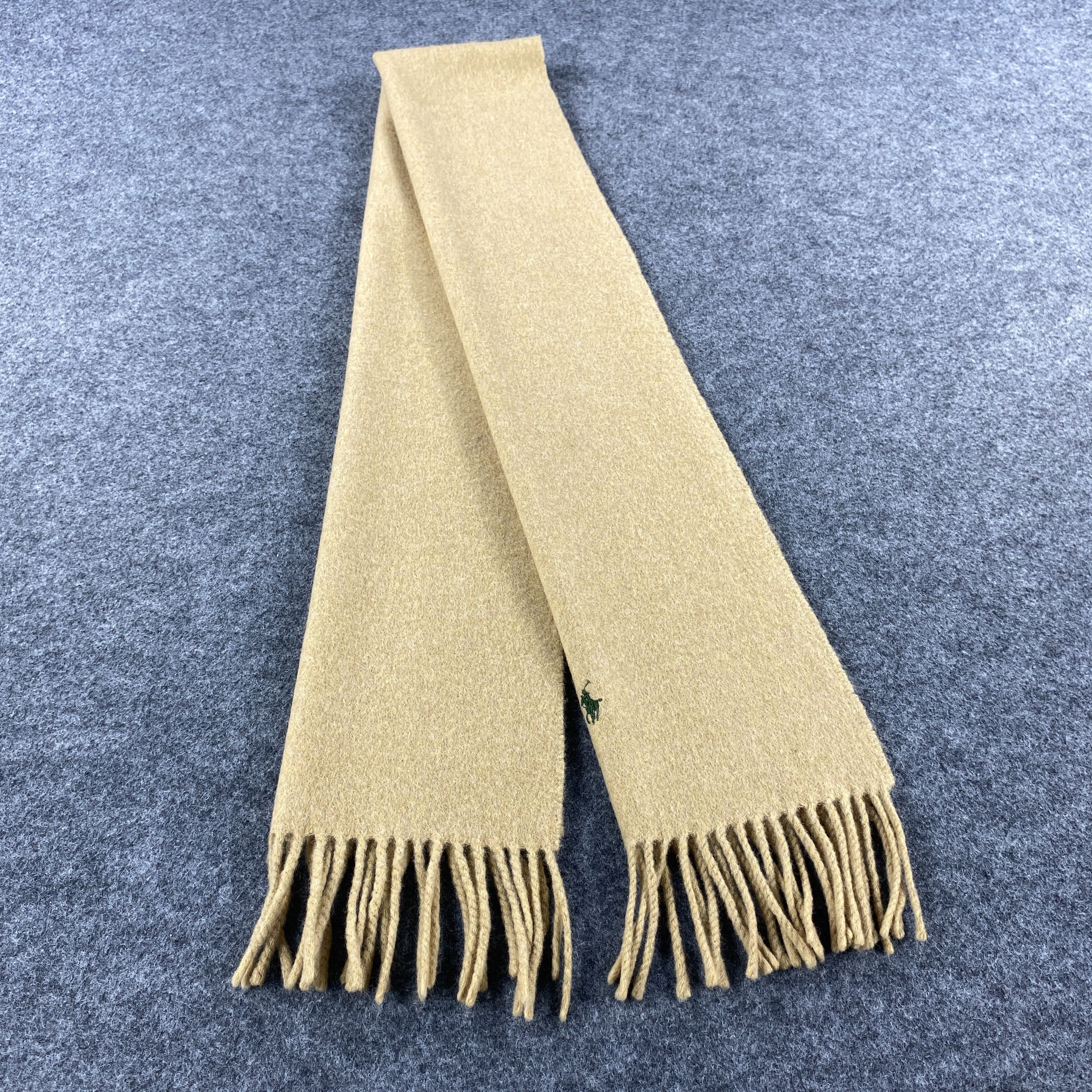 Polo Ralph Lauren × Vintage GF10498 Polo Ralph Lauren Scarf Neck Wear Muffler Nova Check Size ONE SIZE - 1 Thumbnail