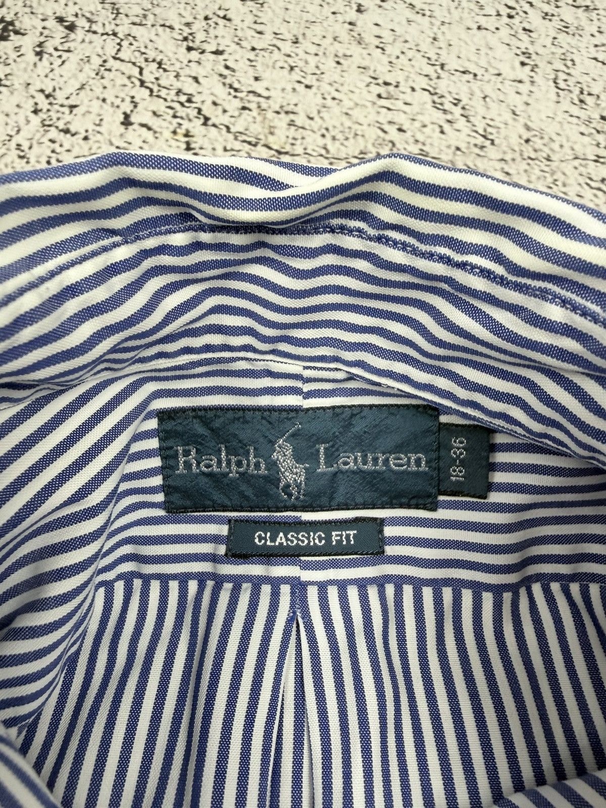Ralph Lauren Polo Ralph Lauren Classic Fit Striped Shirt 18-36 XXL Size US XXL / EU 58 / 5 - 5 Thumbnail