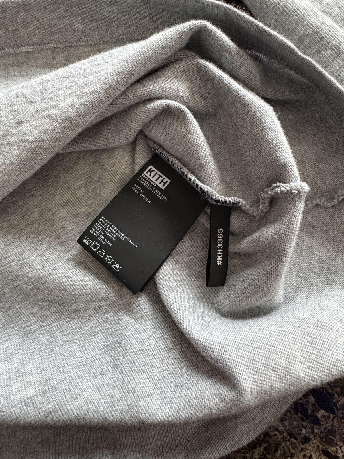 Kith Kith Classic Logo L/S Tee - Grey Size US S / EU 44-46 / 1 - 5 Thumbnail