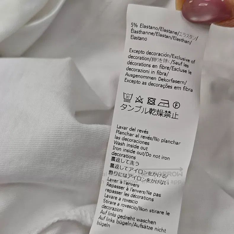 Loewe Loewe White Classic Embroidered Logo Moomin Pattern Short Size XS / US 0-2 / IT 36-38 - 7 Thumbnail