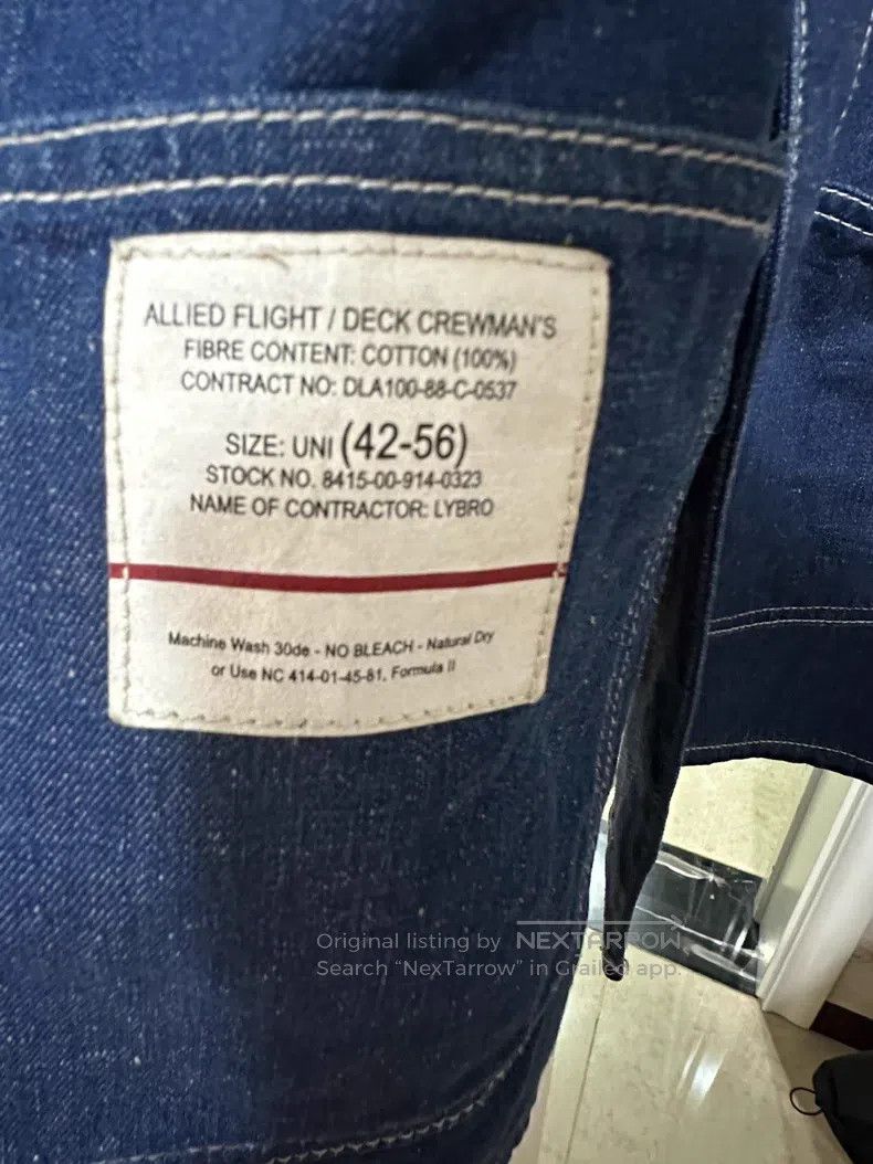 Nigel Cabourn Nigel Cabourn Workwear Denim Retro Jacket Size US L / EU 52-54 / 3 - 4 Thumbnail