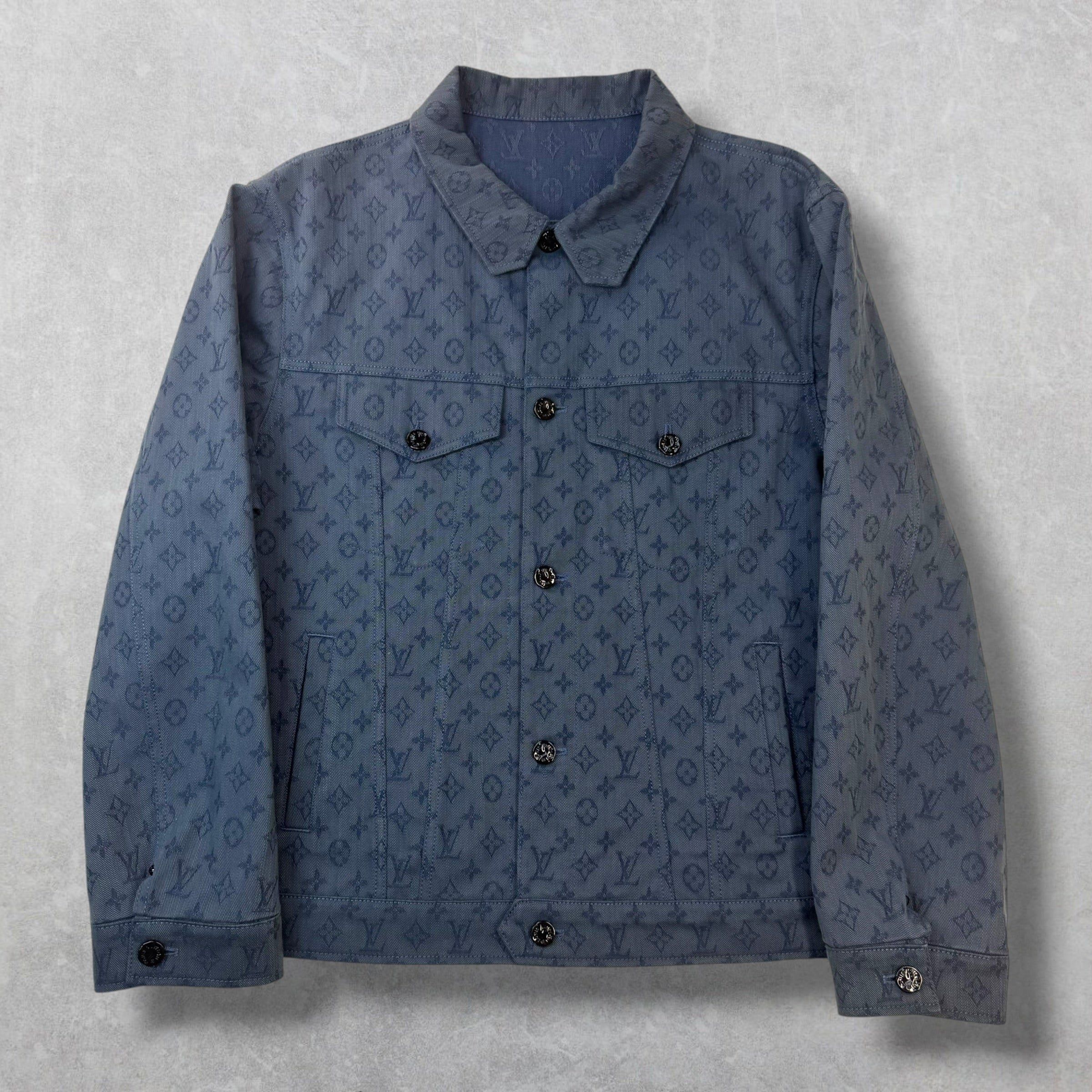 Louis Vuitton Louis Vuitton Monogram Denim Jacket 58 (XXL) Size US XXL / EU 58 / 5 - 1 Thumbnail
