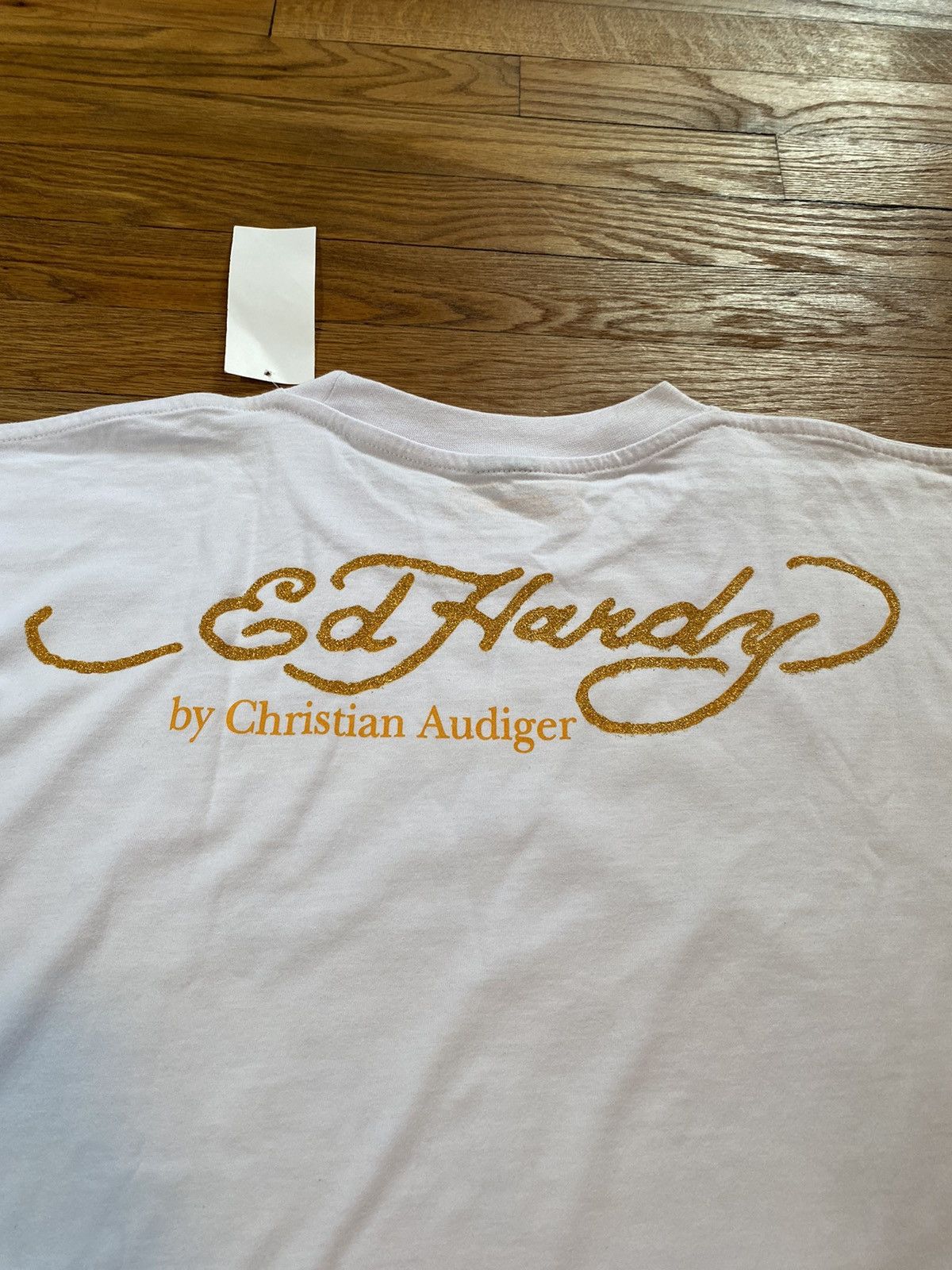 Ed Hardy × Vintage Deadstock Y2K Ed Hardy Love Kills Tee Size US XXL / EU 58 / 5 - 4 Thumbnail