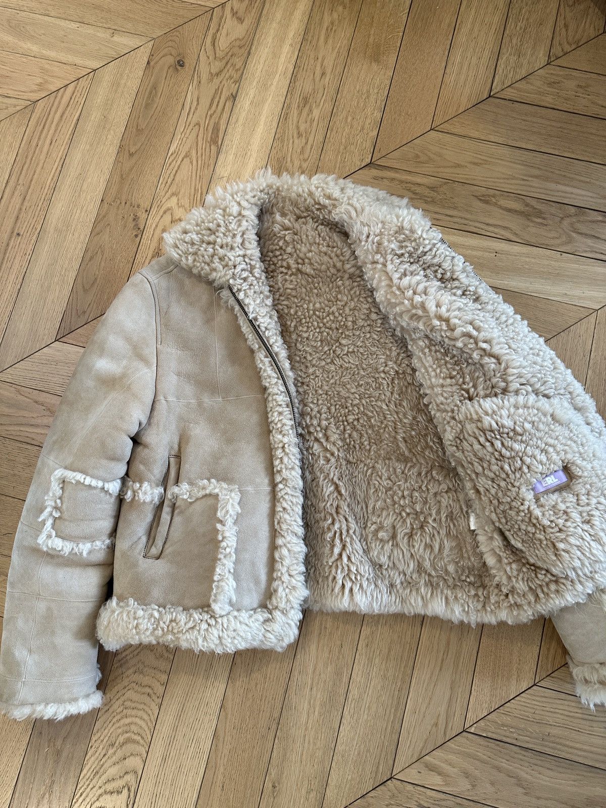 ERL ERL Shearling Jacket Fall 2021 Size US L / EU 52-54 / 3 - 3 Thumbnail