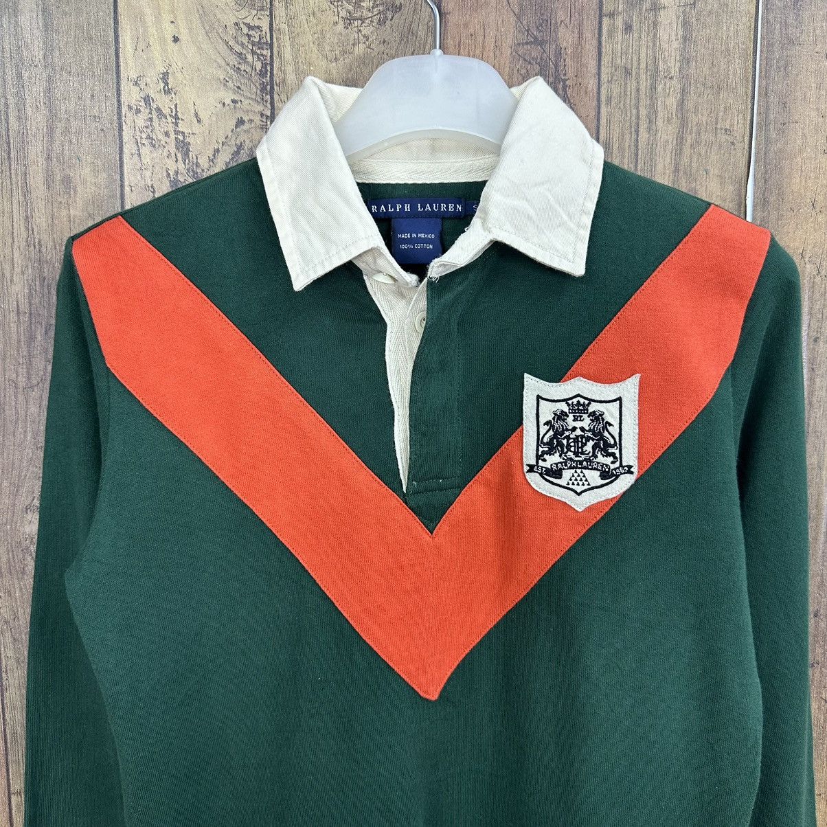 Polo Ralph Lauren Ralph Lauren University Long Sleeve Rugby Shirt A783 Size S / US 4 / IT 40 - 2 Thumbnail