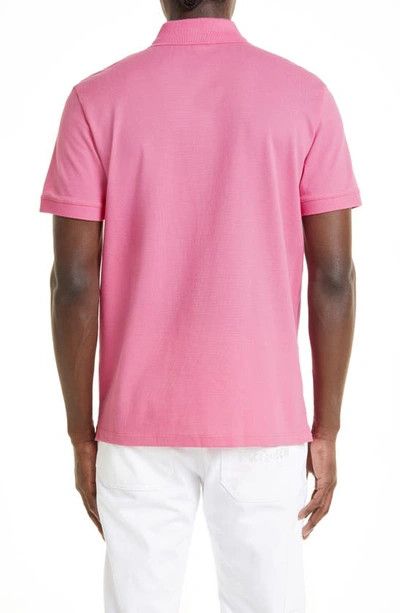 Alexander McQueen o1y1024 Polo Shirt In Pink Size US L / EU 52-54 / 3 - 2 Thumbnail