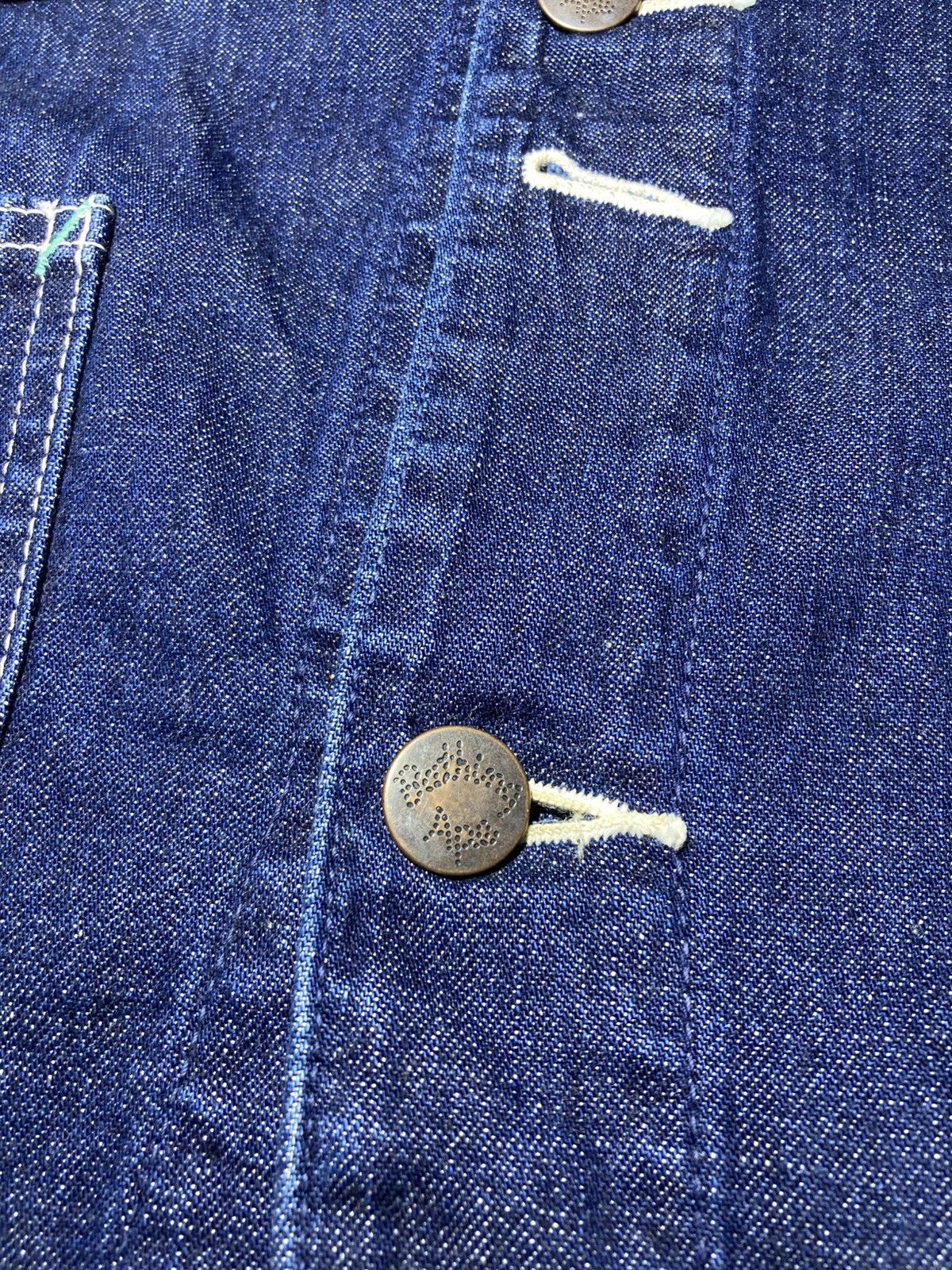 Bape 1996 Bape Denim Jacket Coat Chore Vintage 90s OG Coverall Size US M / EU 48-50 / 2 - 3 Thumbnail