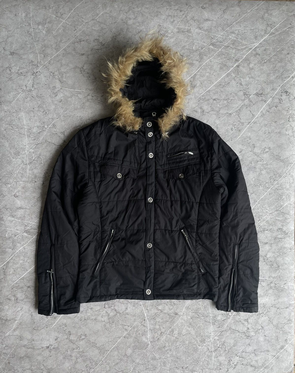 Japanese Brand Atelier Puffer Double Layer Fur Jacket Size US M / EU 48-50 / 2 - 1 Thumbnail
