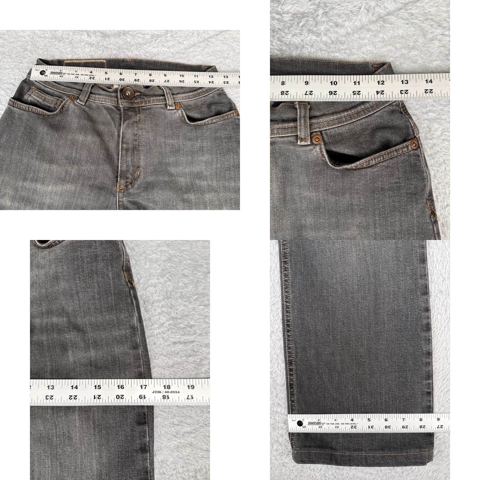 Max Mara Weekend Max Mara Jeans Womens Flared Low Rise Black Cotton Blend 4 25x30 Denim 5-Pocket Womens Slimming Comfort Size 27" / US 4 / IT 40 - 9 Thumbnail