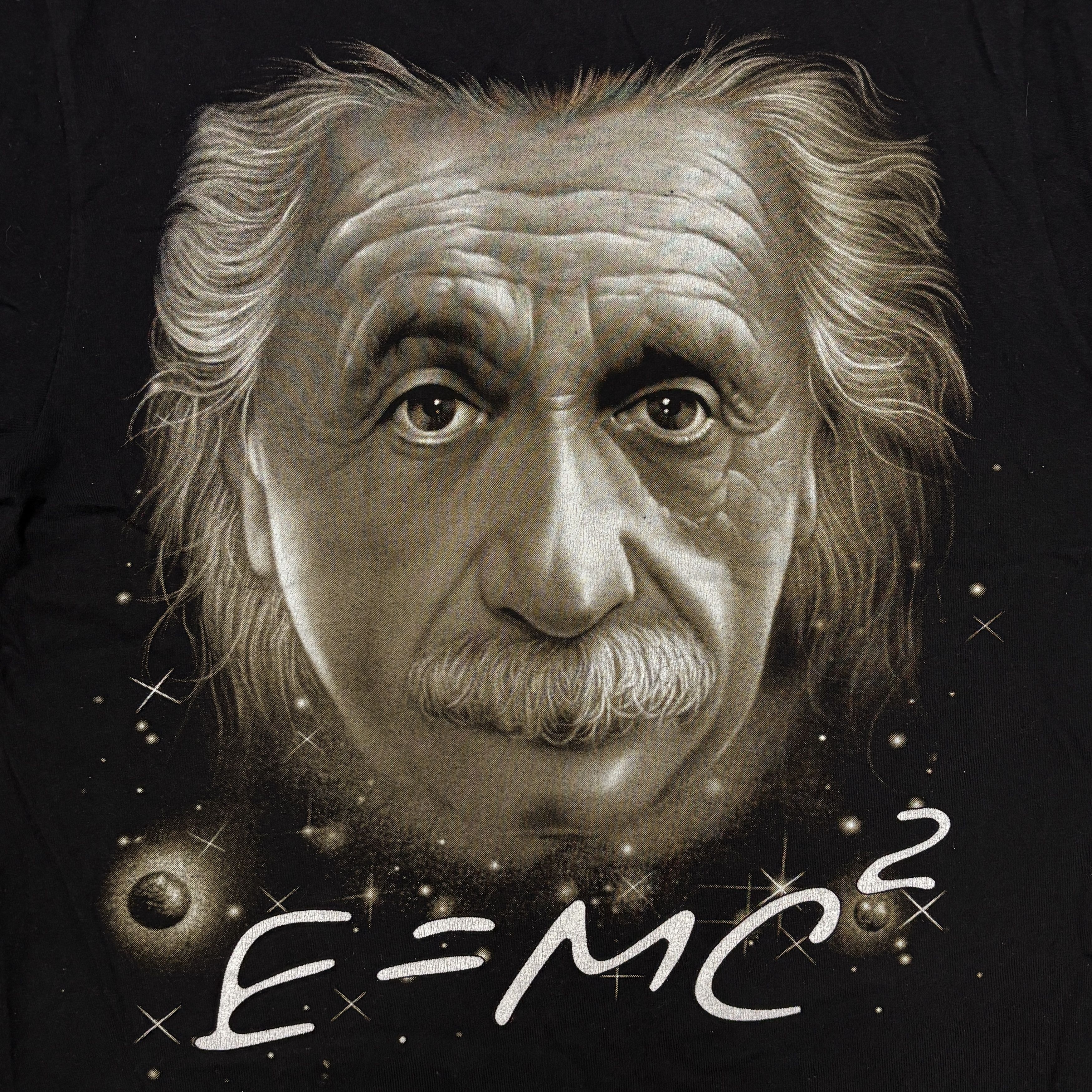 Band Tees × Vintage Vintage Albert Einstein Shirt Single Stitch Art Tee Size US L / EU 52-54 / 3 - 9 Thumbnail