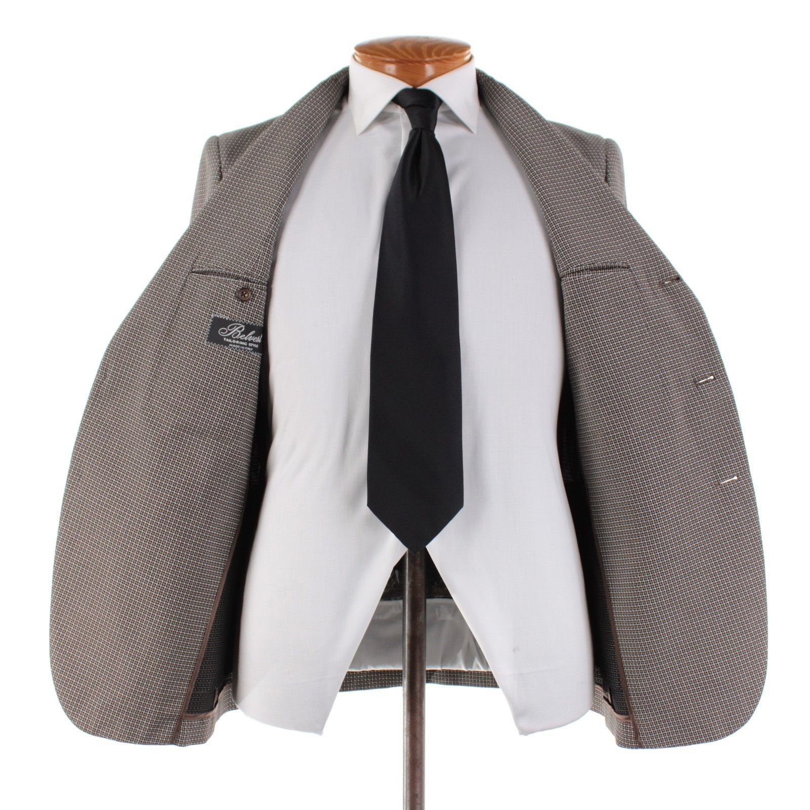 Belvest Belvest Suit Size US 38 Regular in Beige Size 38R - 7 Thumbnail