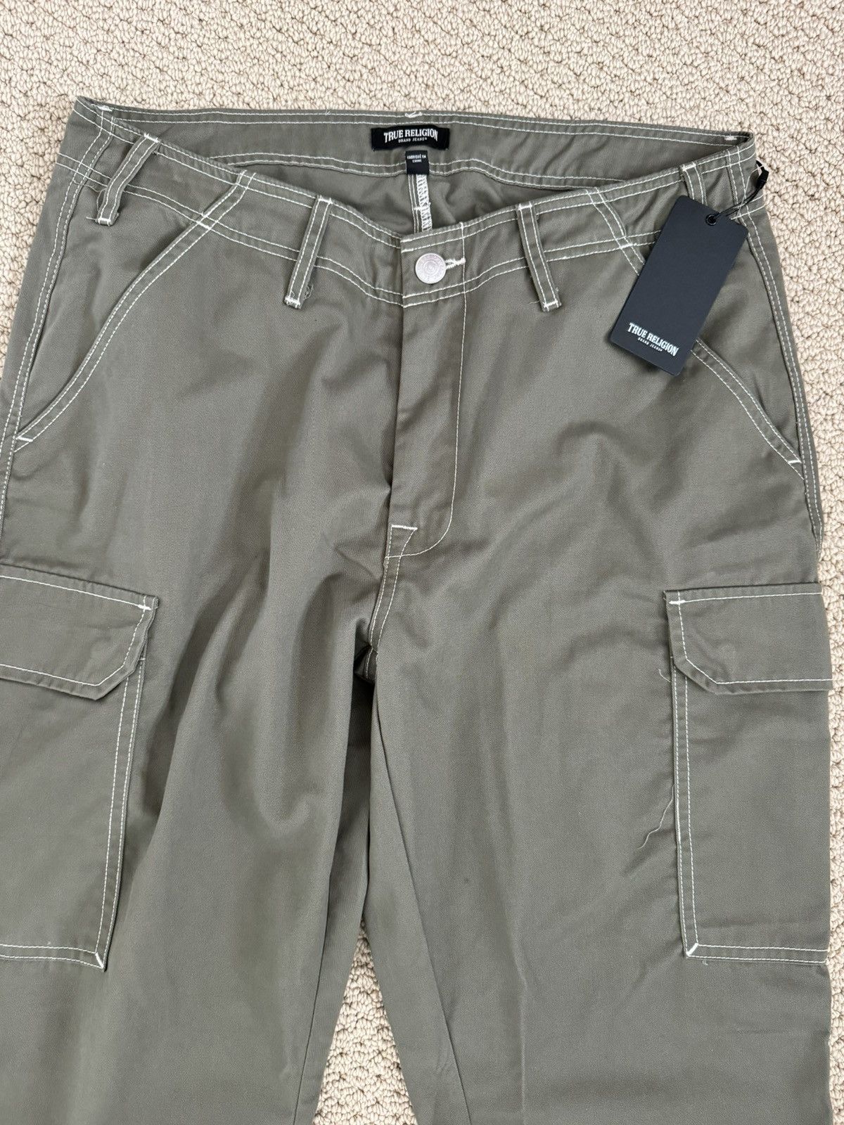 True Religion True Religion Baggy Cargo Pant Size US 34 / EU 50 - 2 Thumbnail