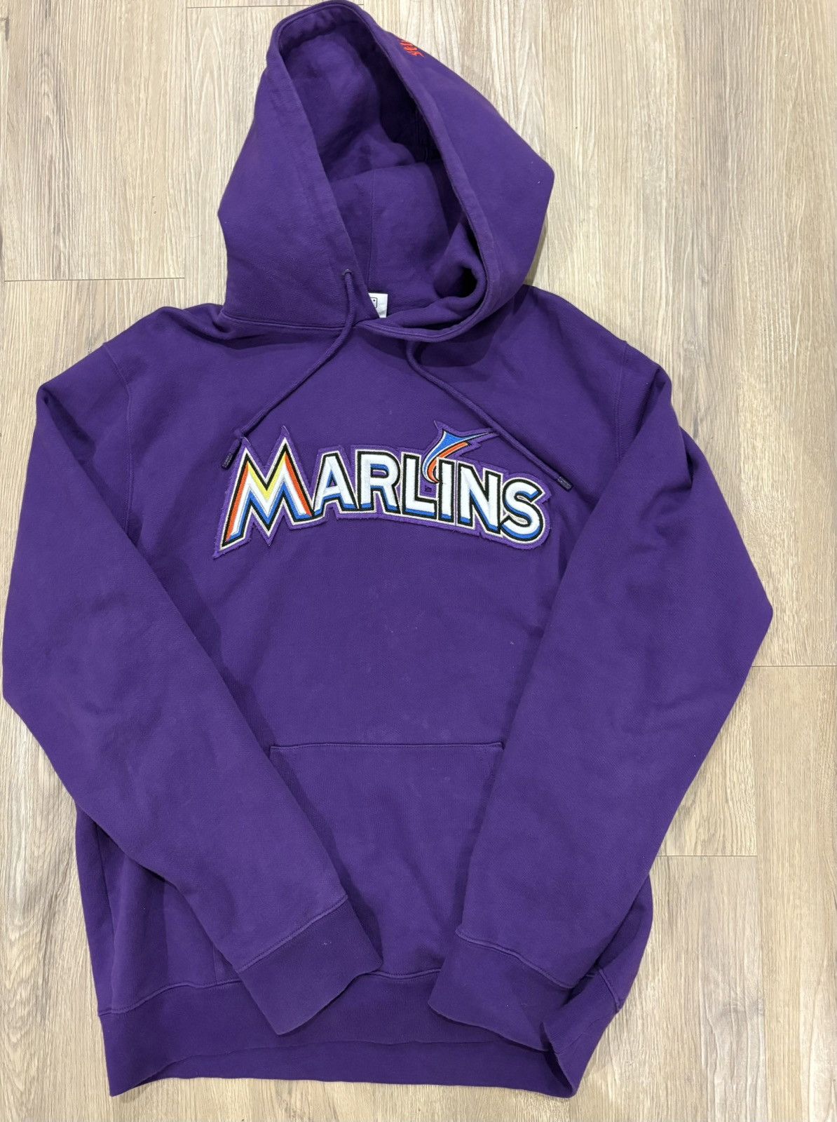 Marcelo Burlon Marcelo Burlón X MLB Miami Marlins Hoodie Size US L / EU 52-54 / 3 - 1 Thumbnail