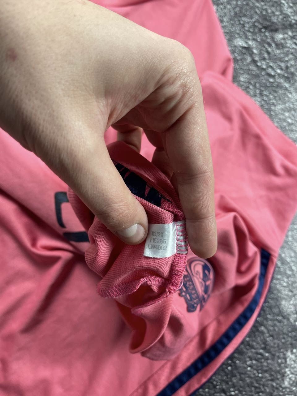 Adidas Adidas Real Madrid Emirates Soccer Jersey T-shorts Pink Mens Size US M / EU 48-50 / 2 - 6 Thumbnail