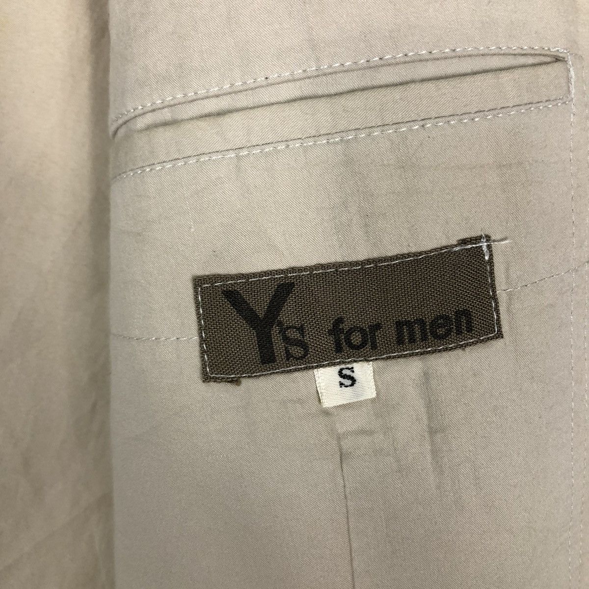 Yohji Yamamoto 🔥VINTAGE Y’S FOR MEN CHORE JACKET DOUBLE BREAST Size US S / EU 44-46 / 1 - 17 Thumbnail