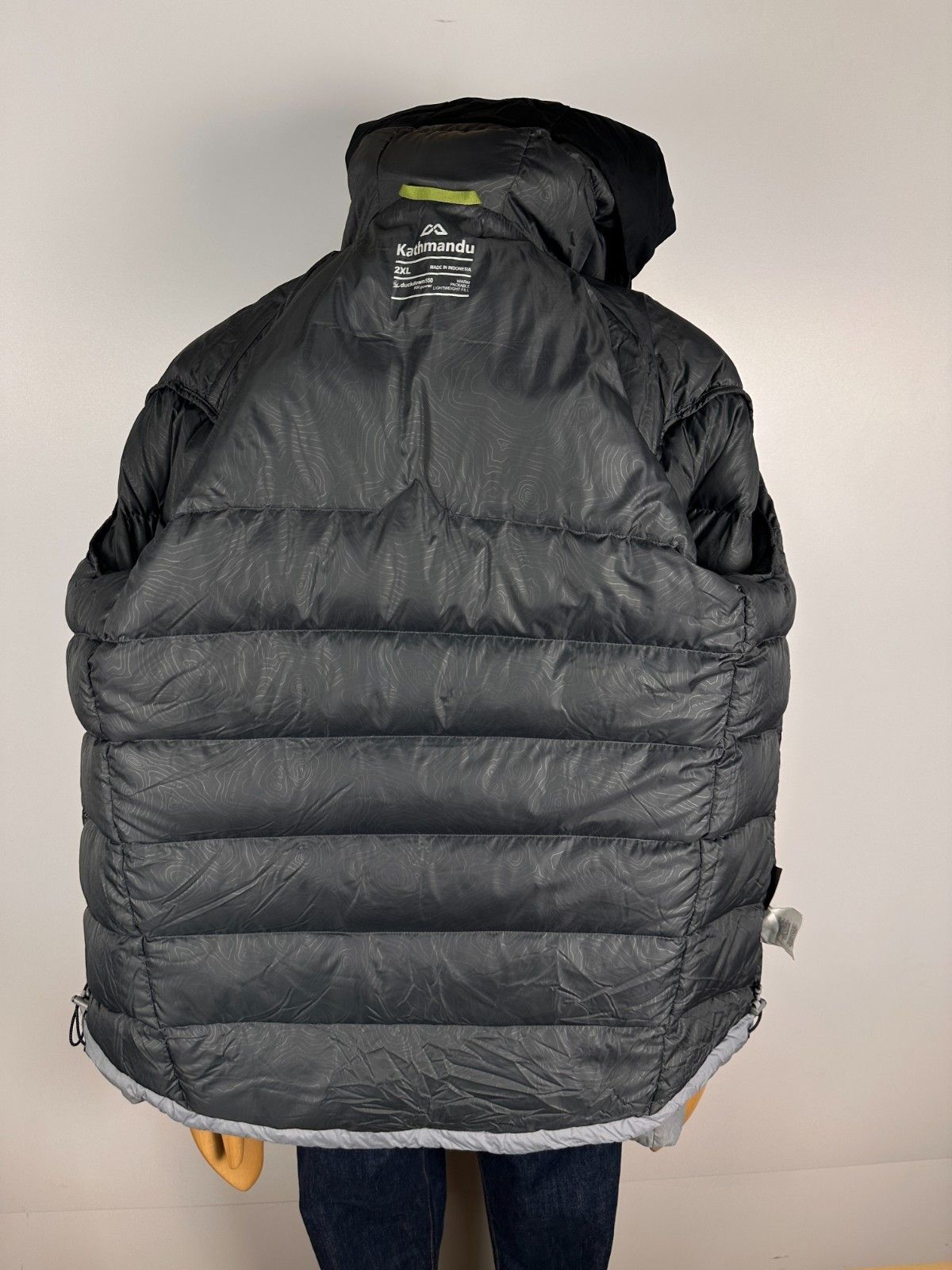 Kathmandu Kathmandu Men's Epiq Hooded Down Jacket Blaack Gray Size XXL Size US XXL / EU 58 / 5 - 9 Thumbnail