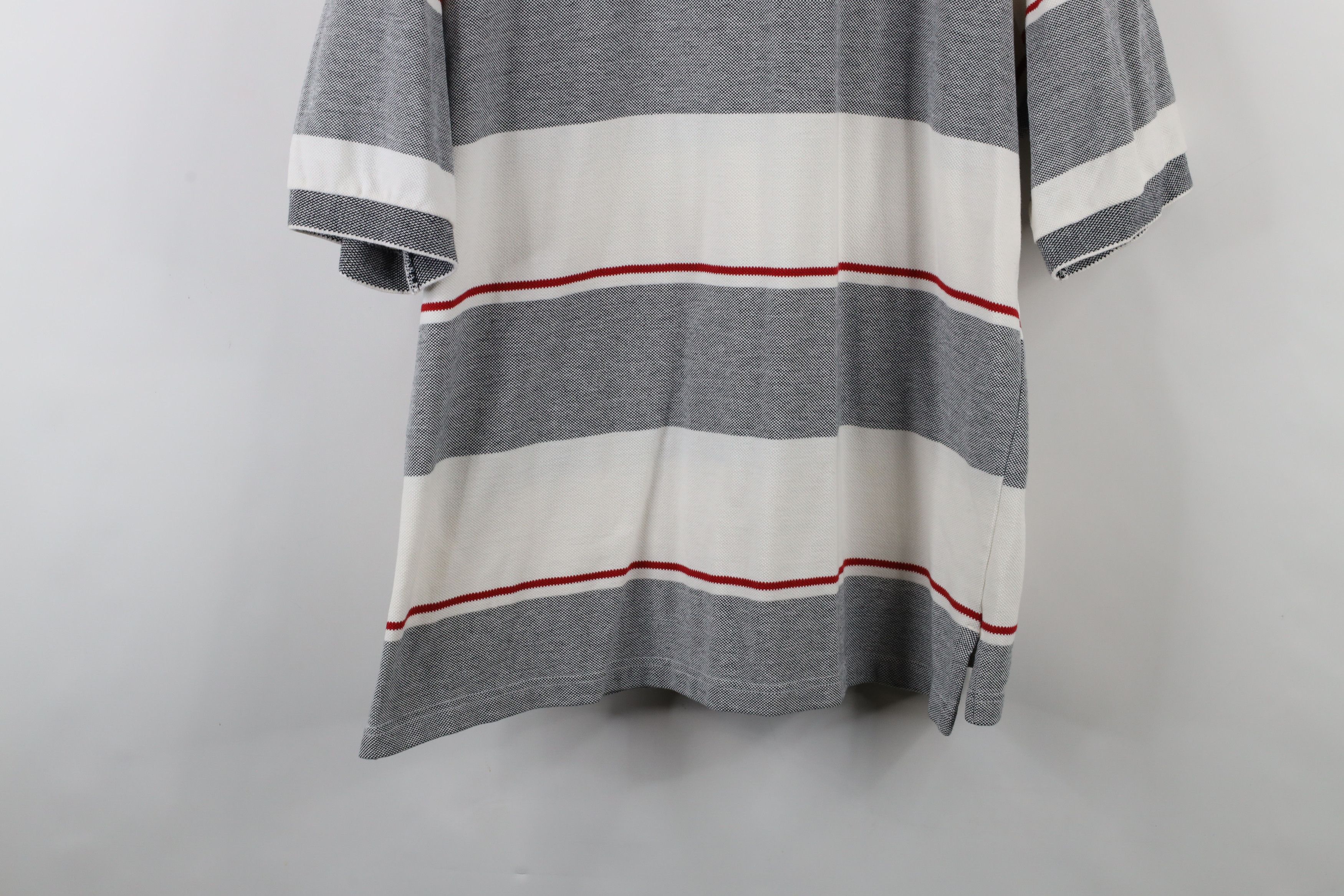 Vintage Vintage 90s Ohio State University Collared Shirt Striped Size US XL / EU 56 / 4 - 12 Thumbnail