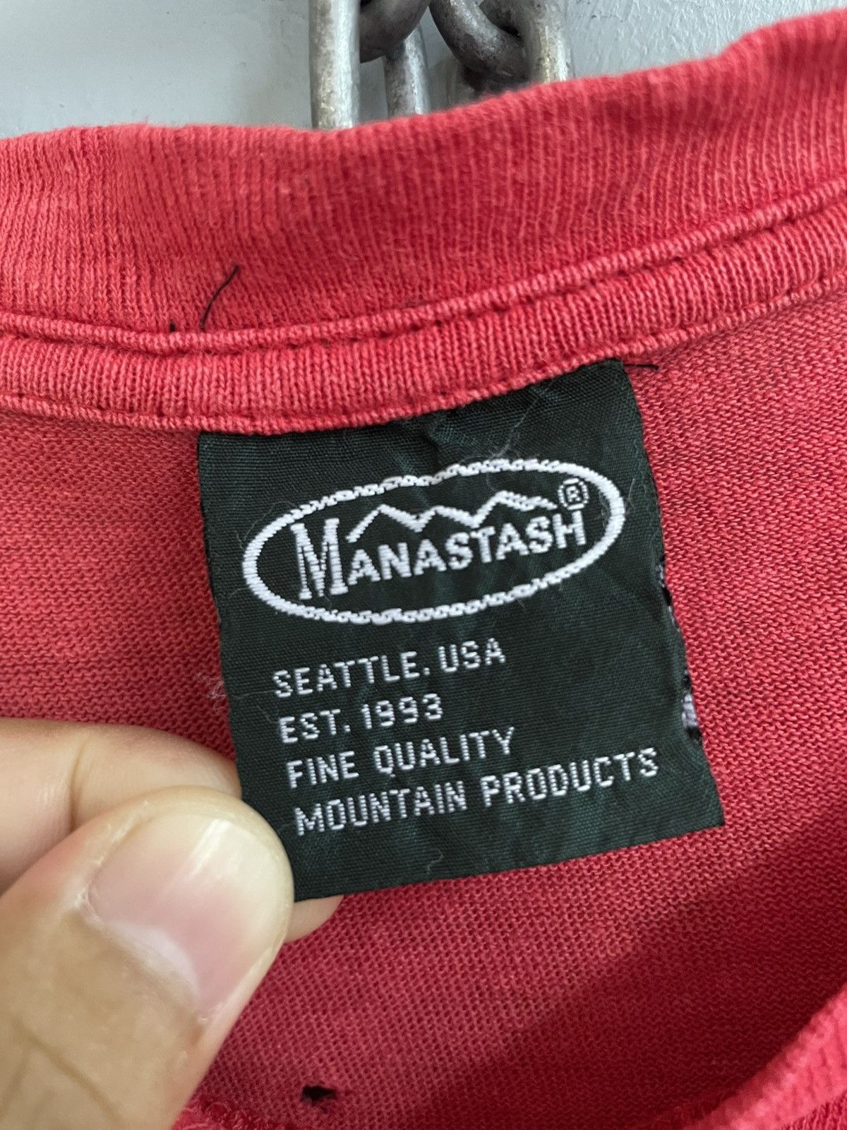 Manastash × Vintage Vintage Manastash t shirt Size US L / EU 52-54 / 3 - 7 Thumbnail