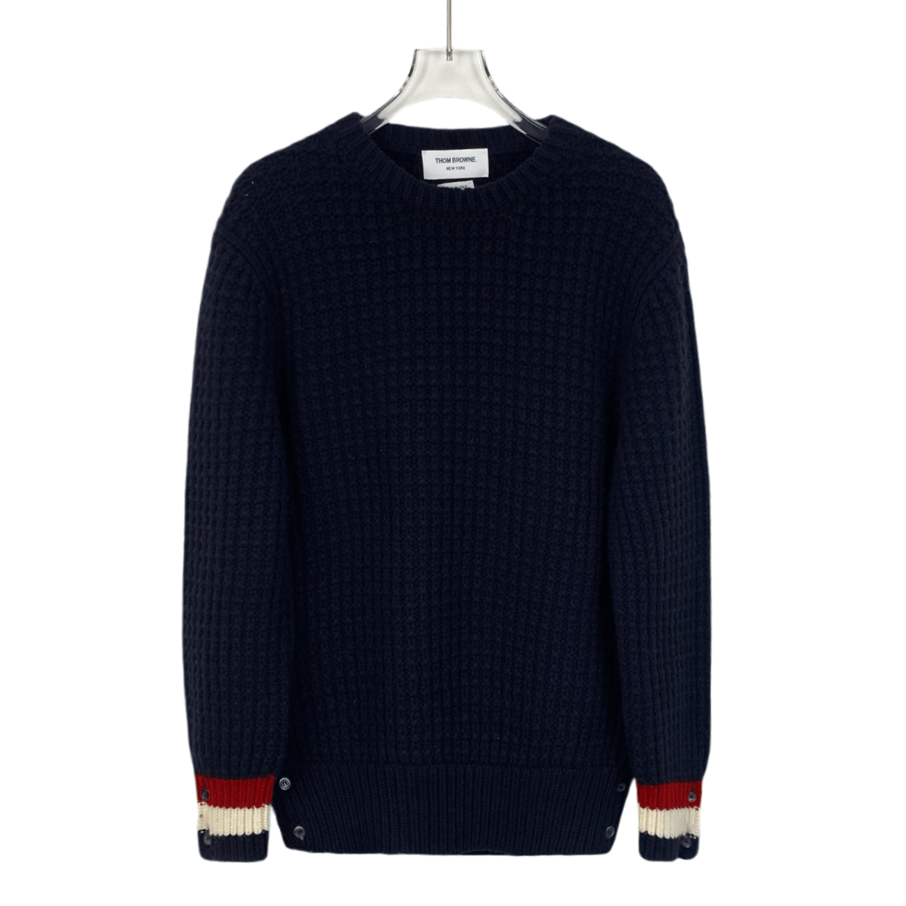 Thom Browne Thom Browne Wool Knit Sweater Deep Blue (Size M) Size US M / EU 48-50 / 2 - 1 Thumbnail