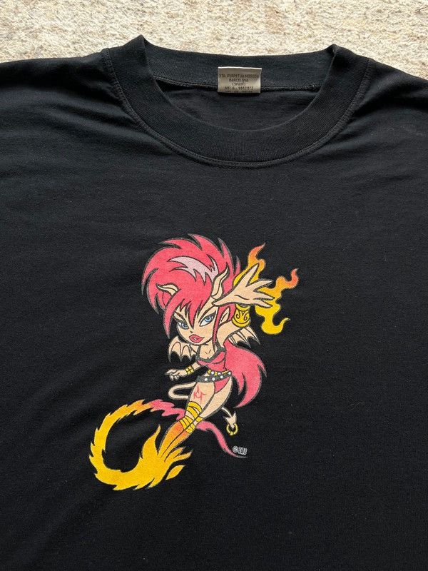 Other New Inpulse Phenix Girl Sz G / L Print T-Shirt Vintage 2000s Size US L / EU 52-54 / 3 - 2 Thumbnail