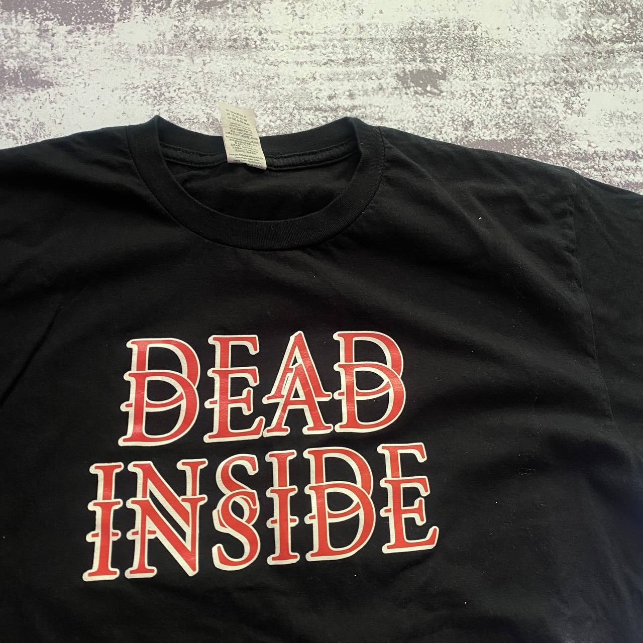 Hysteric Glamour Hood by air style “DEAD INSIDE” black t shirt L Size US L / EU 52-54 / 3 - 2 Thumbnail