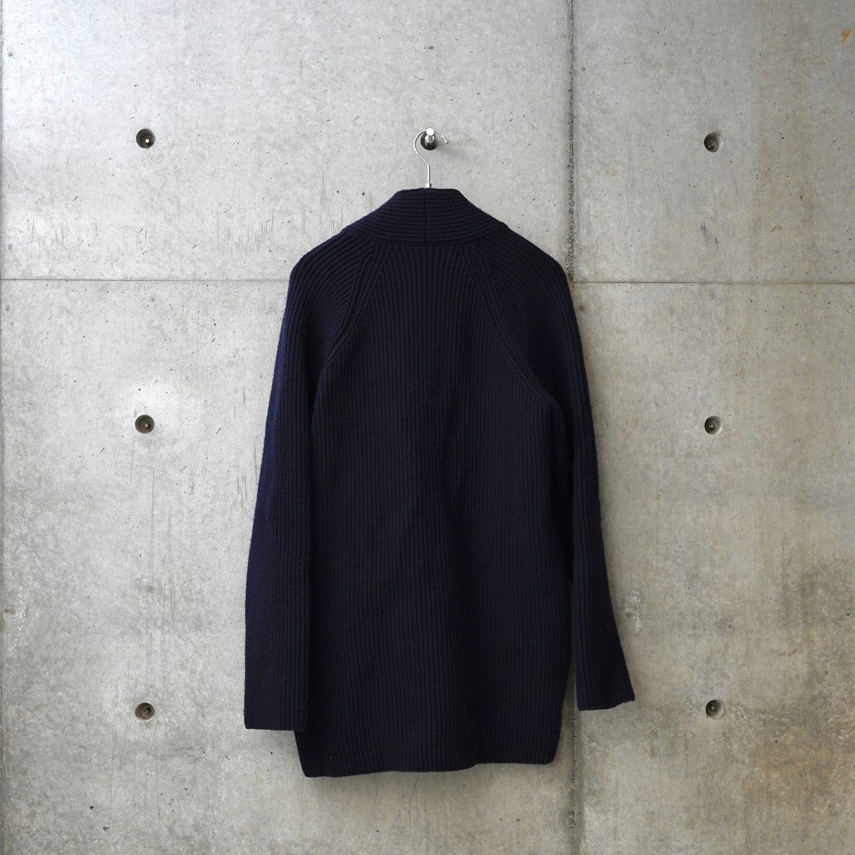 Edition Japan EDITION Shawl Collar Cardigan Navy Size US M / EU 48-50 / 2 - 2 Thumbnail