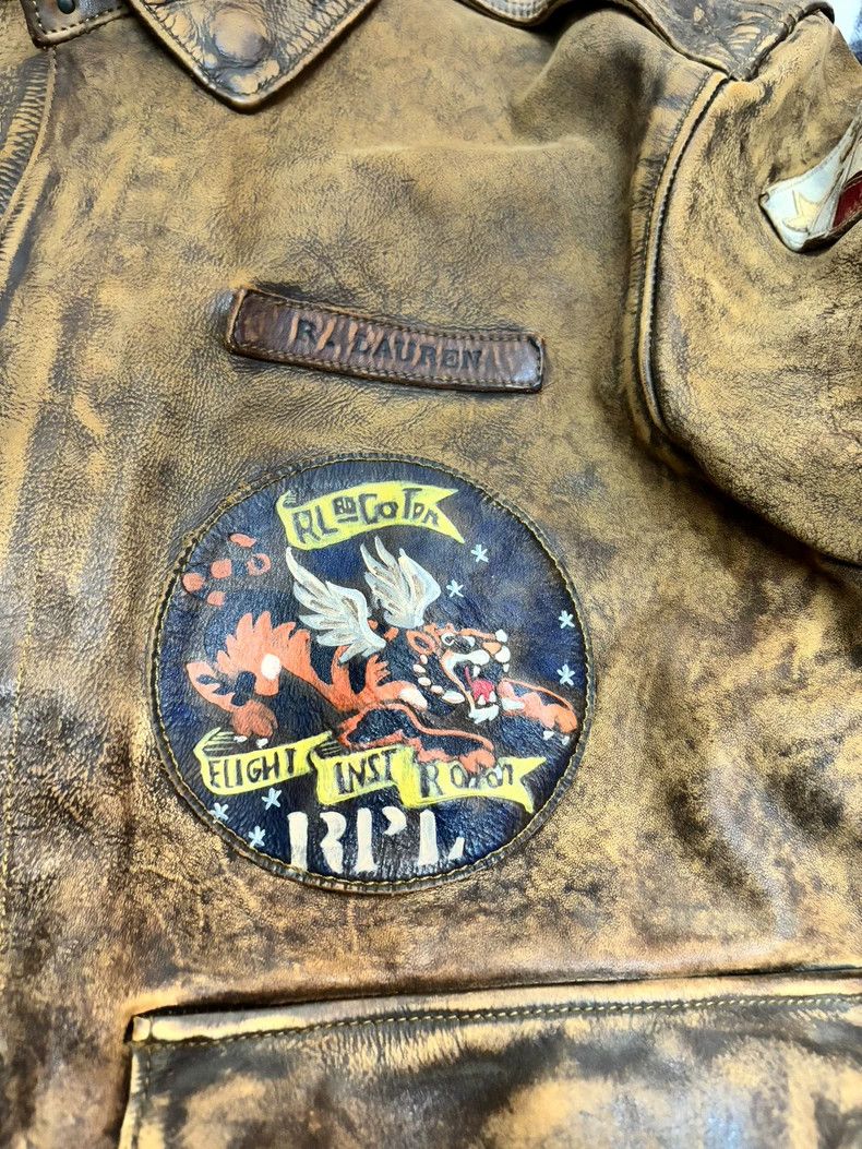 RRL Ralph Lauren RRL Ralph Lauren A-2 Flying Tigers Flight Jacket Size US M / EU 48-50 / 2 - 6 Thumbnail