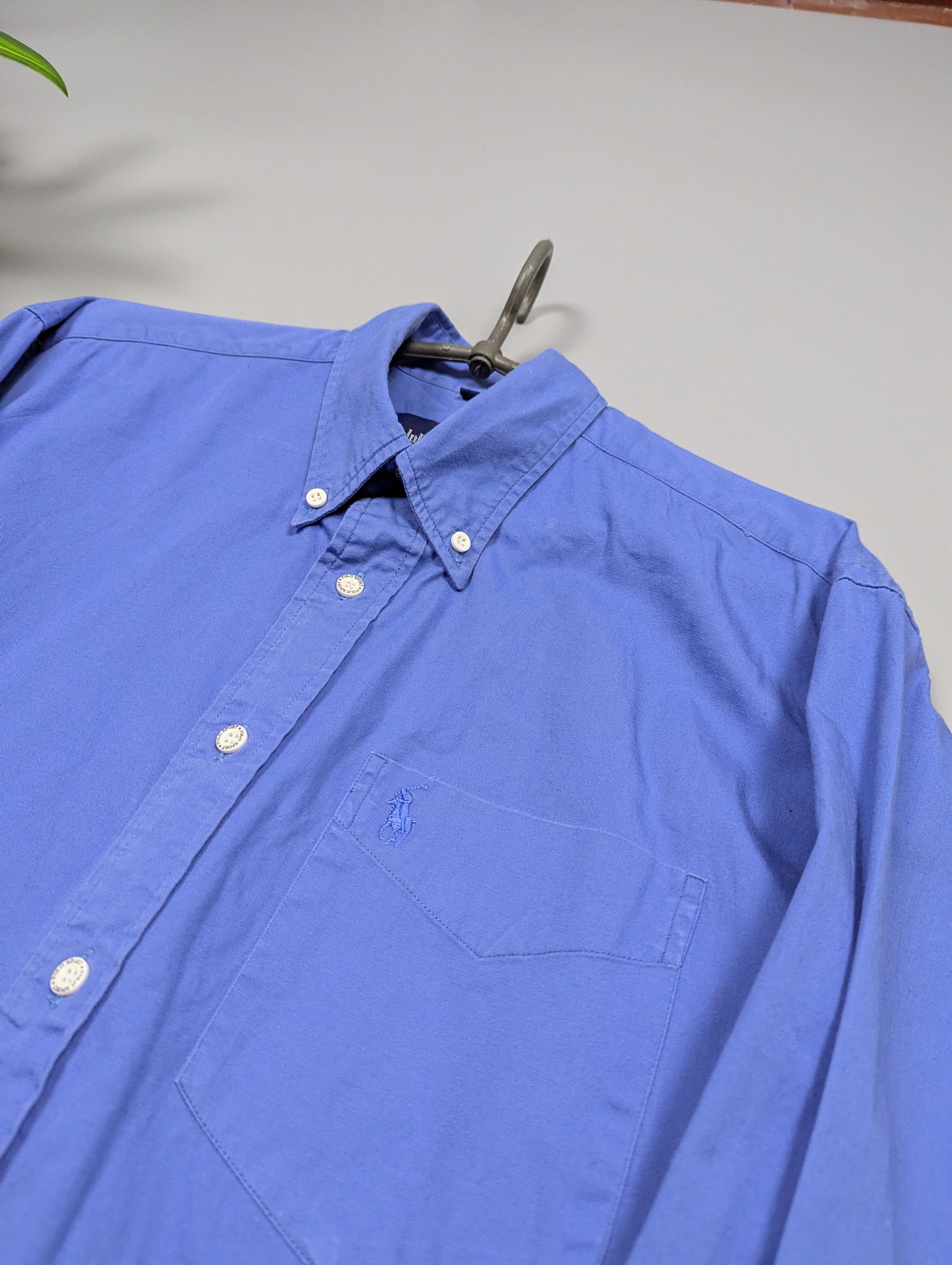Polo Ralph Lauren Polo Ralph Lauren Vintage Purple Sport Shirt Chest Pocket Size US M / EU 48-50 / 2 - 7 Thumbnail