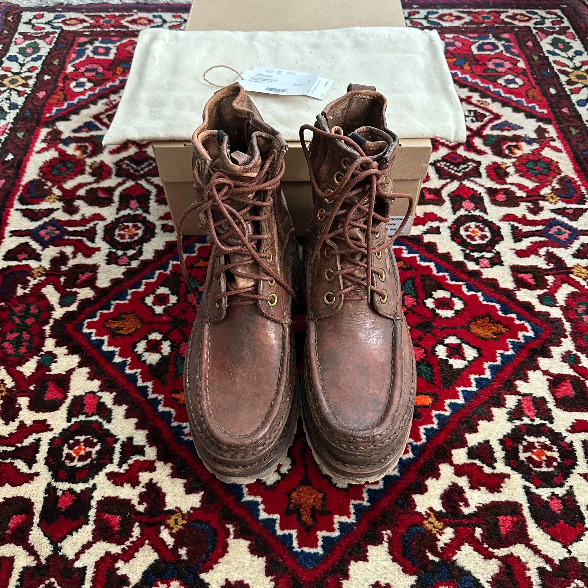 Visvim visvim 22aw ict grizzly heavily mud dyed boots 9 Size US 9 / EU 42 - 1 Thumbnail