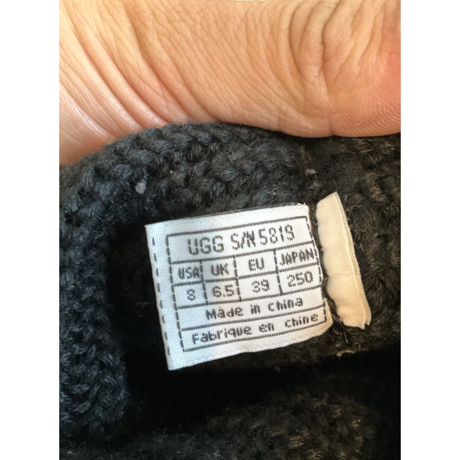 Ugg Ugg Australia Cardy Boots Size 8 Black Size US 8 / IT 38 - 6 Thumbnail