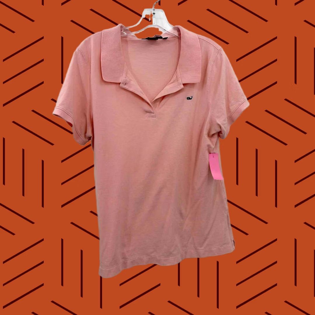 Vineyard Vines Vineyard Vines Pink Size XL Polo Blouse Size XL / US 12-14 / IT 48-50 - 1 Thumbnail