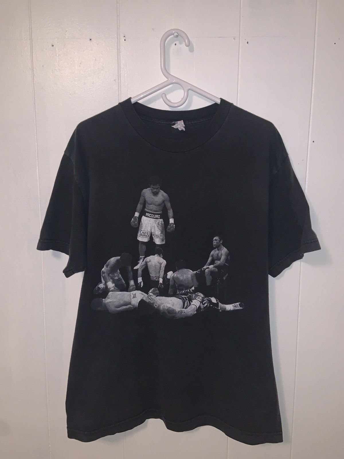 Alstyle Vintage 00’ Manny Pacquiao Boxing T - Size L Size US L / EU 52-54 / 3 - 7 Thumbnail
