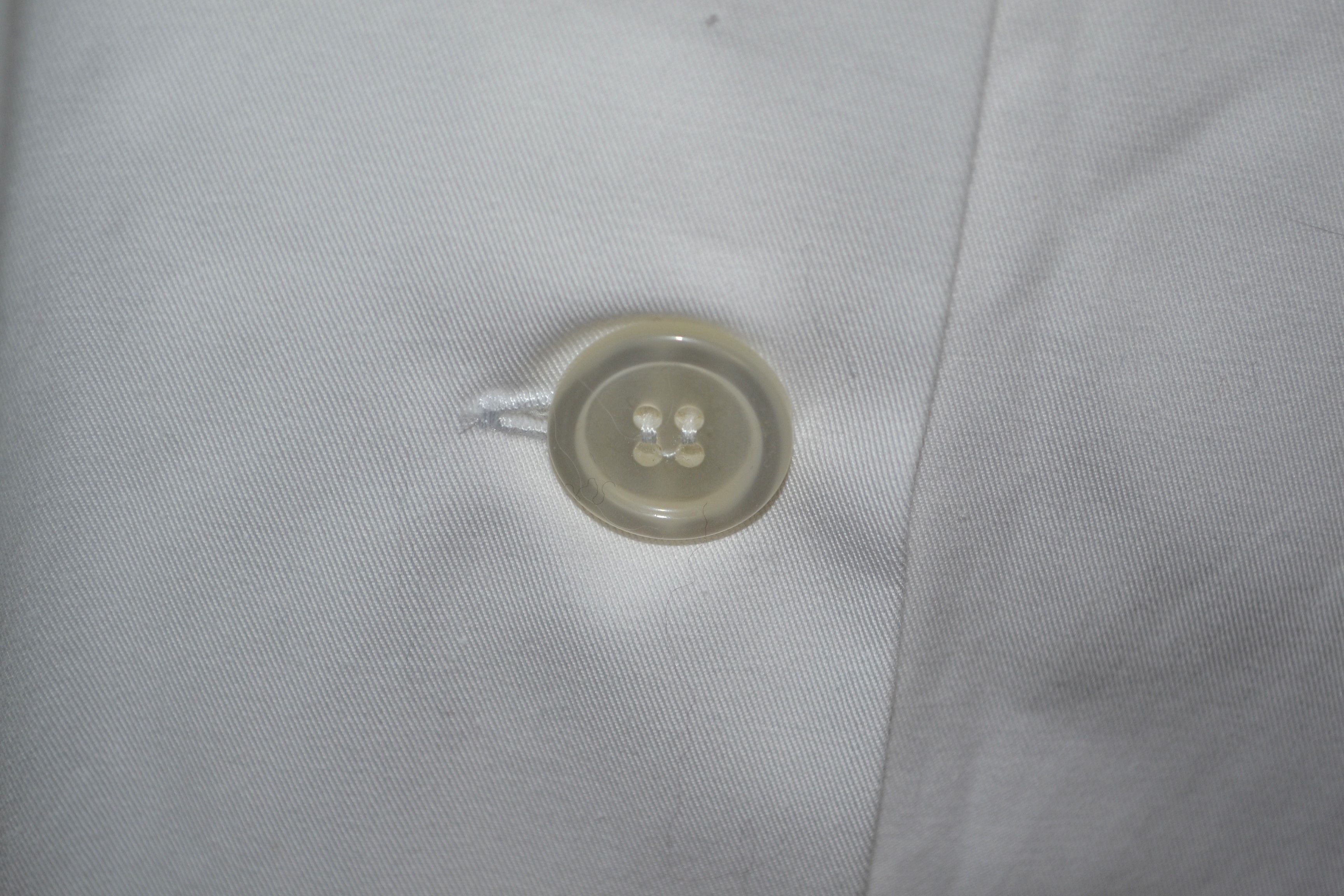 Dolce & Gabbana Dolce & Gabbana Lab Coat White Cotton Jacket Staff 48 M Size Size M / US 6-8 / IT 42-44 - 8 Thumbnail