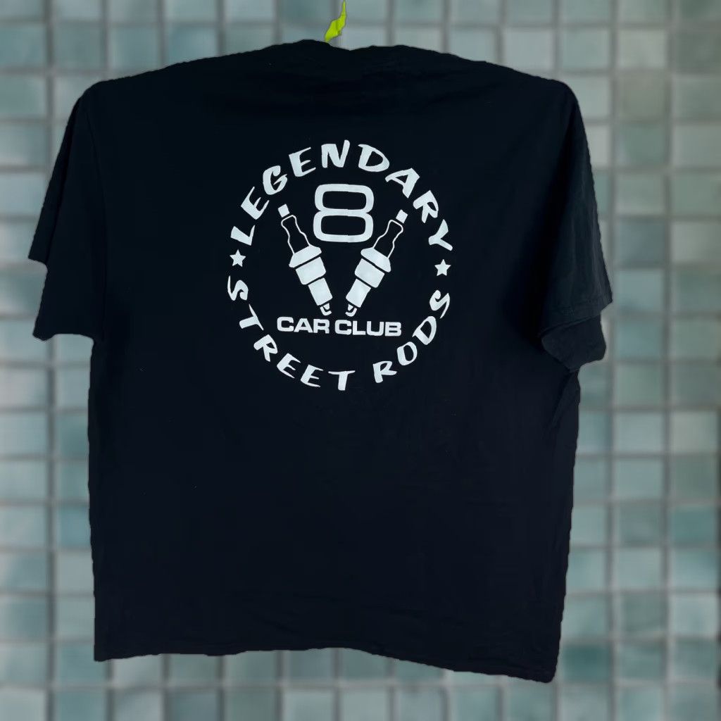 Gildan Legendary Street Rods Car Club T-Shirt Men’s XL Black Short Sleeve Size US XL / EU 56 / 4 - 1 Thumbnail