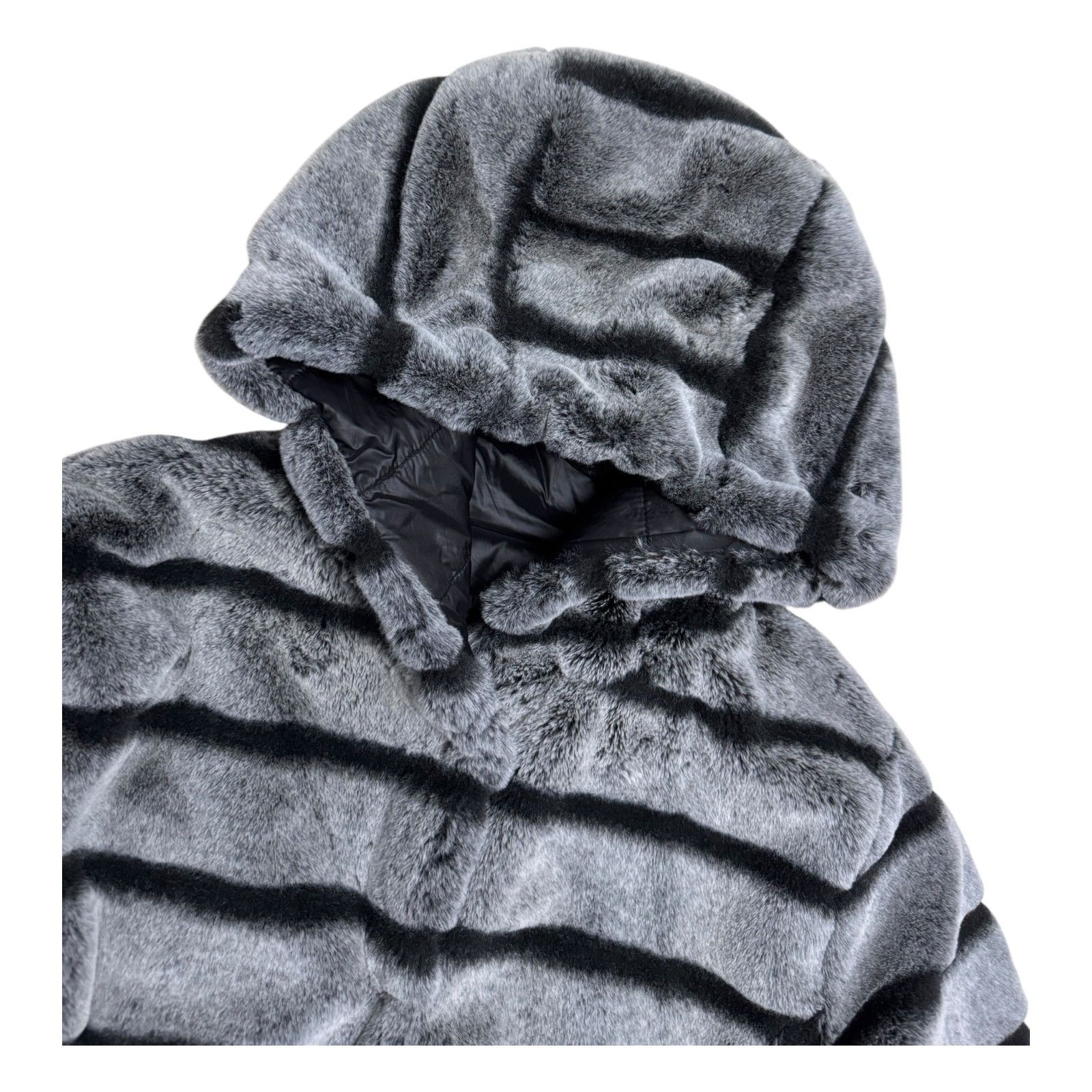 Frank Lyman FRANK LYMAN Reversible FAUX FUR Puffer Coat Jacket Medium Size M / US 6-8 / IT 42-44 - 4 Thumbnail