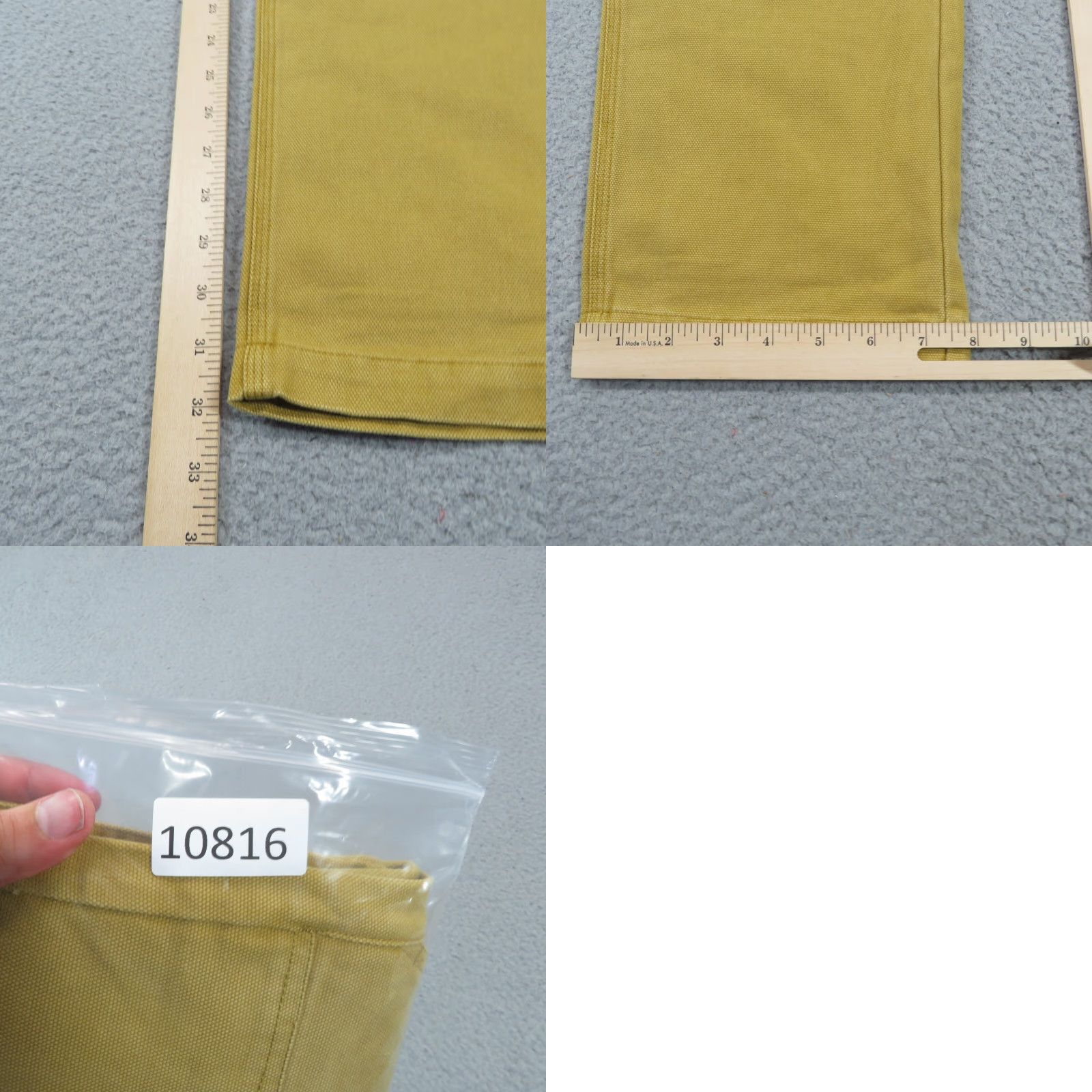 Doublet Grizzly Griptape Pants Men 32 Double Knee Workwear Canvas Carpenter Skater 32x32 Size US 32 / EU 48 - 9 Thumbnail