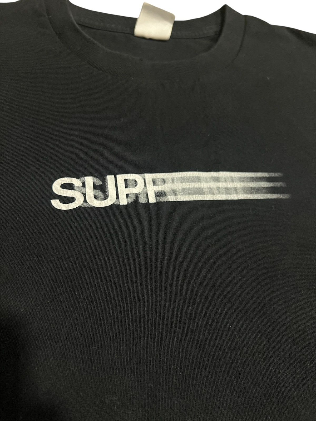 Supreme Supreme Motion Logo Tee Black Size US M / EU 48-50 / 2 - 3 Thumbnail