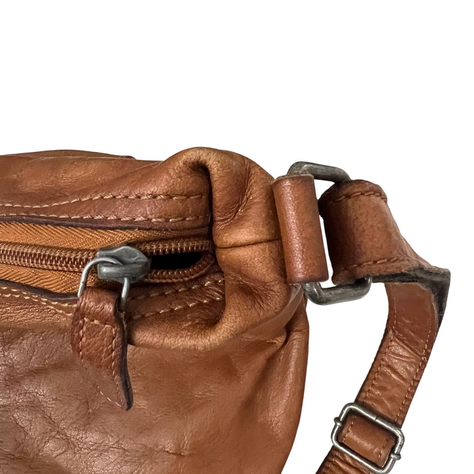 Jack Georges Jack Georges Voyager Collection Purse Brown Leather Shoulder Size ONE SIZE - 4 Thumbnail
