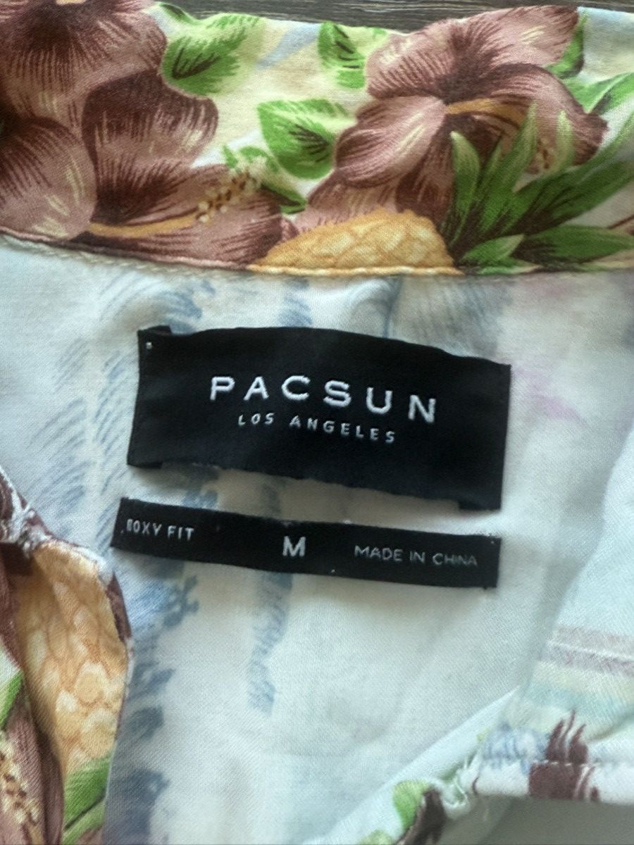 Pacsun Classic Hawaiian Shirt Size US M / EU 48-50 / 2 - 2 Thumbnail