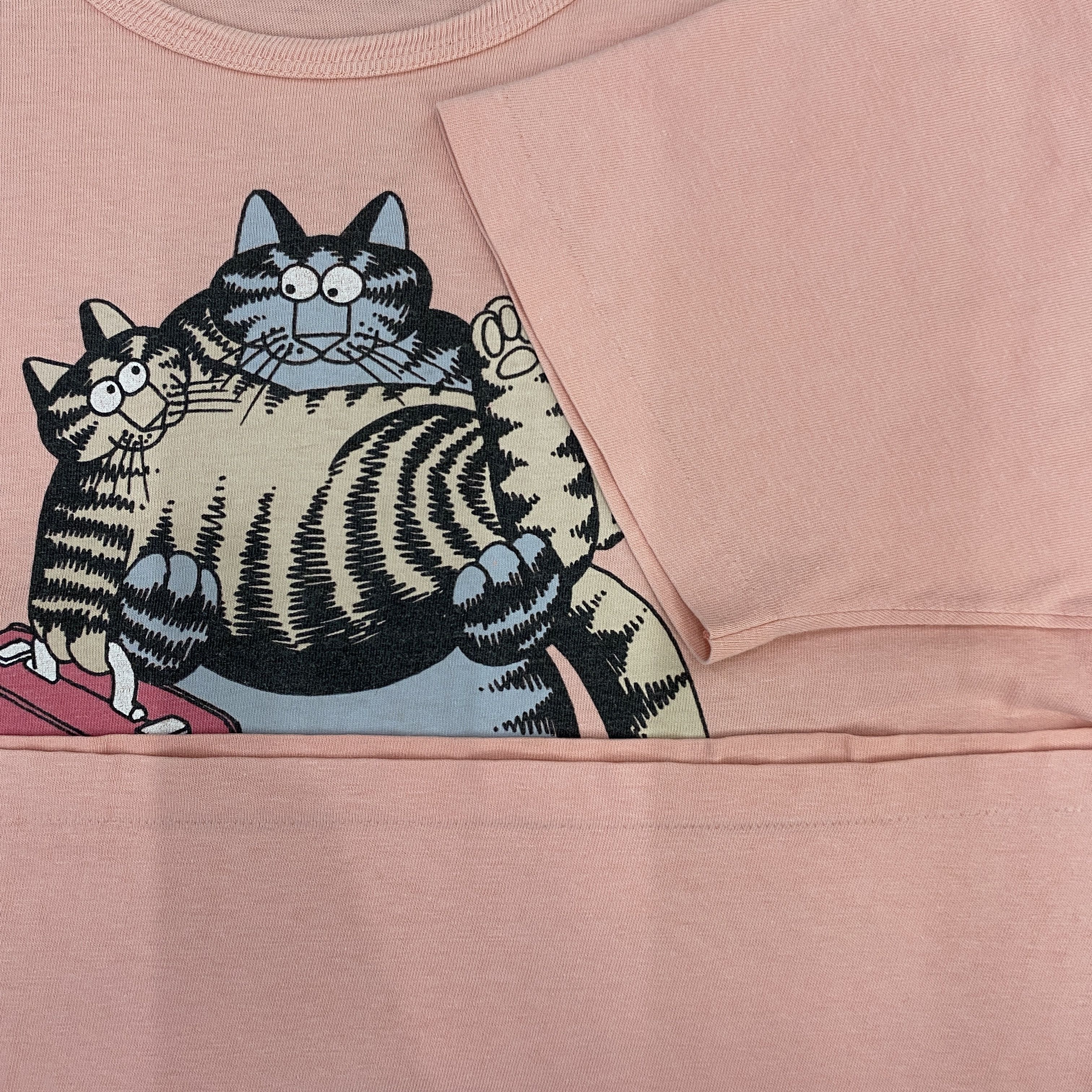 Vintage Vintagr Kliban's Crazy Shirt Small Size Tshirt - K051 Size US S / EU 44-46 / 1 - 5 Thumbnail